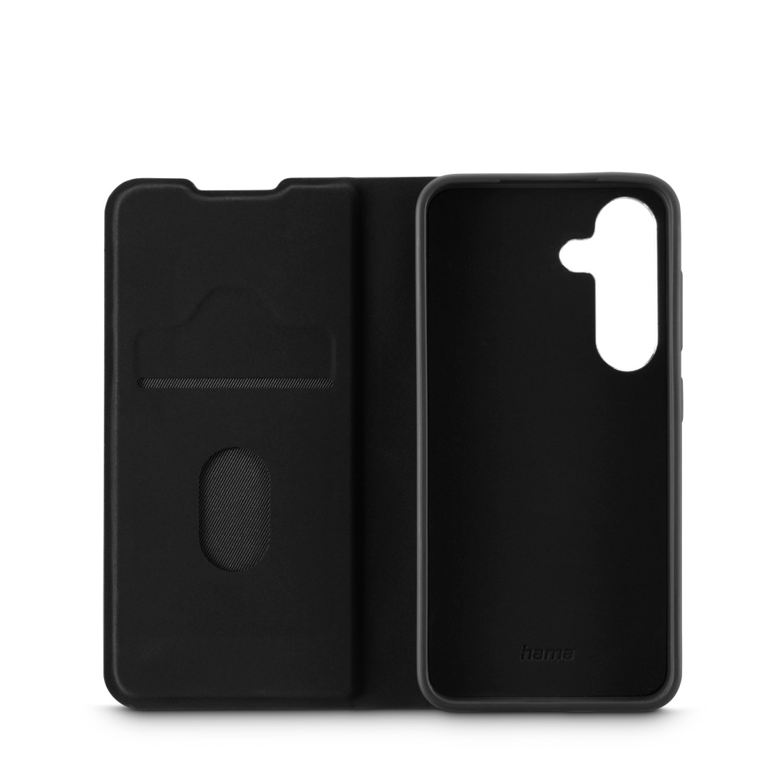 Hama Smartphone-Hülle »Handytasche "Eco Premium" für Samsung Galaxy S25+, Schwarz«, aus mindestens 20% recycelten Materialien