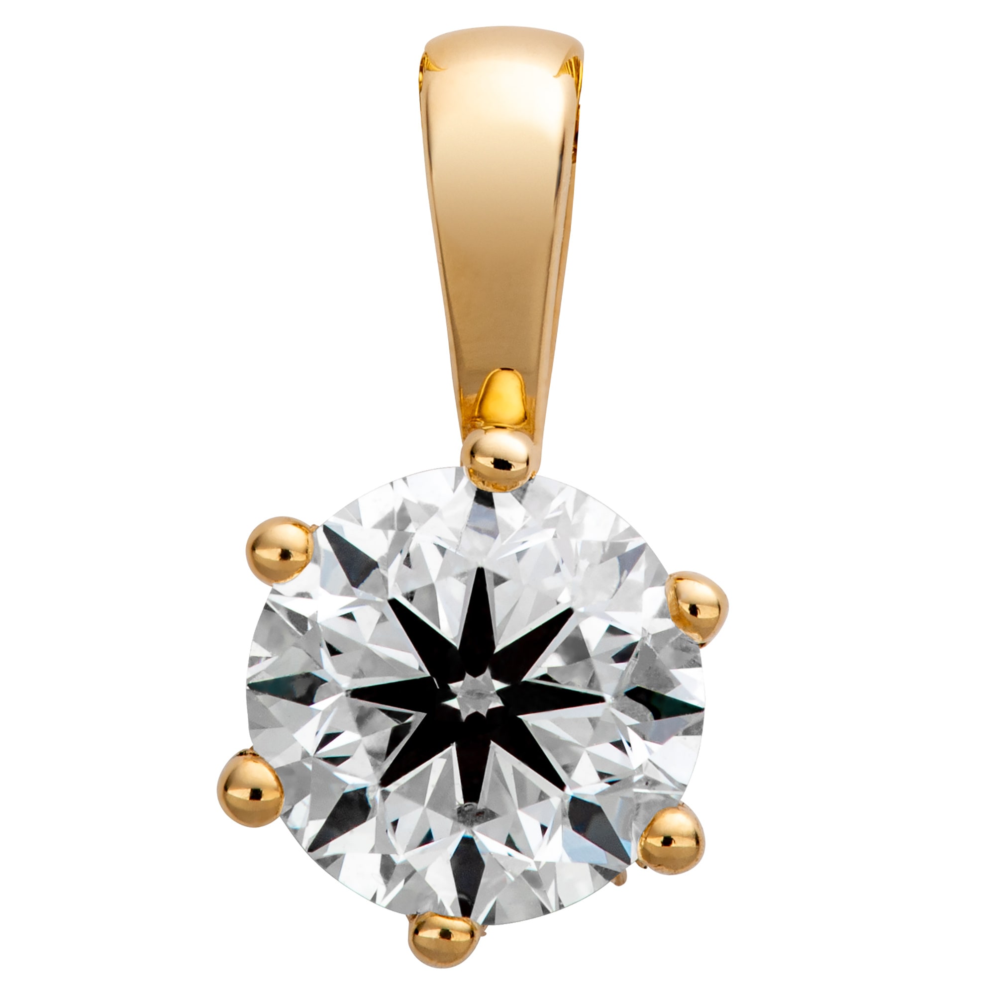 Orolino Kette mit Anhänger »750/- Gelbgold 1 Brillant 1,0 ct.«