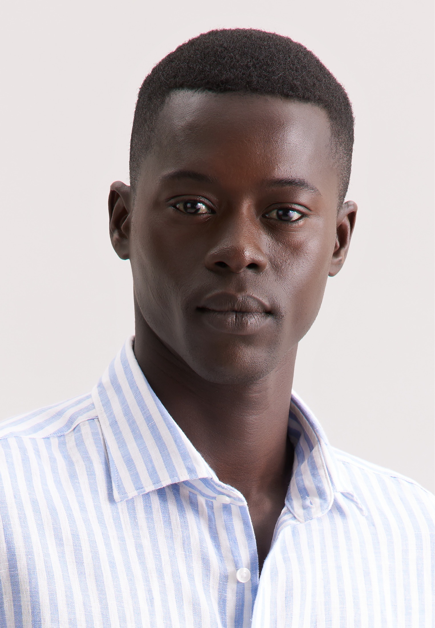 Thumbnail - seidensticker Businesshemd "Slim" Slim 1/1 Kentkragen Streifen