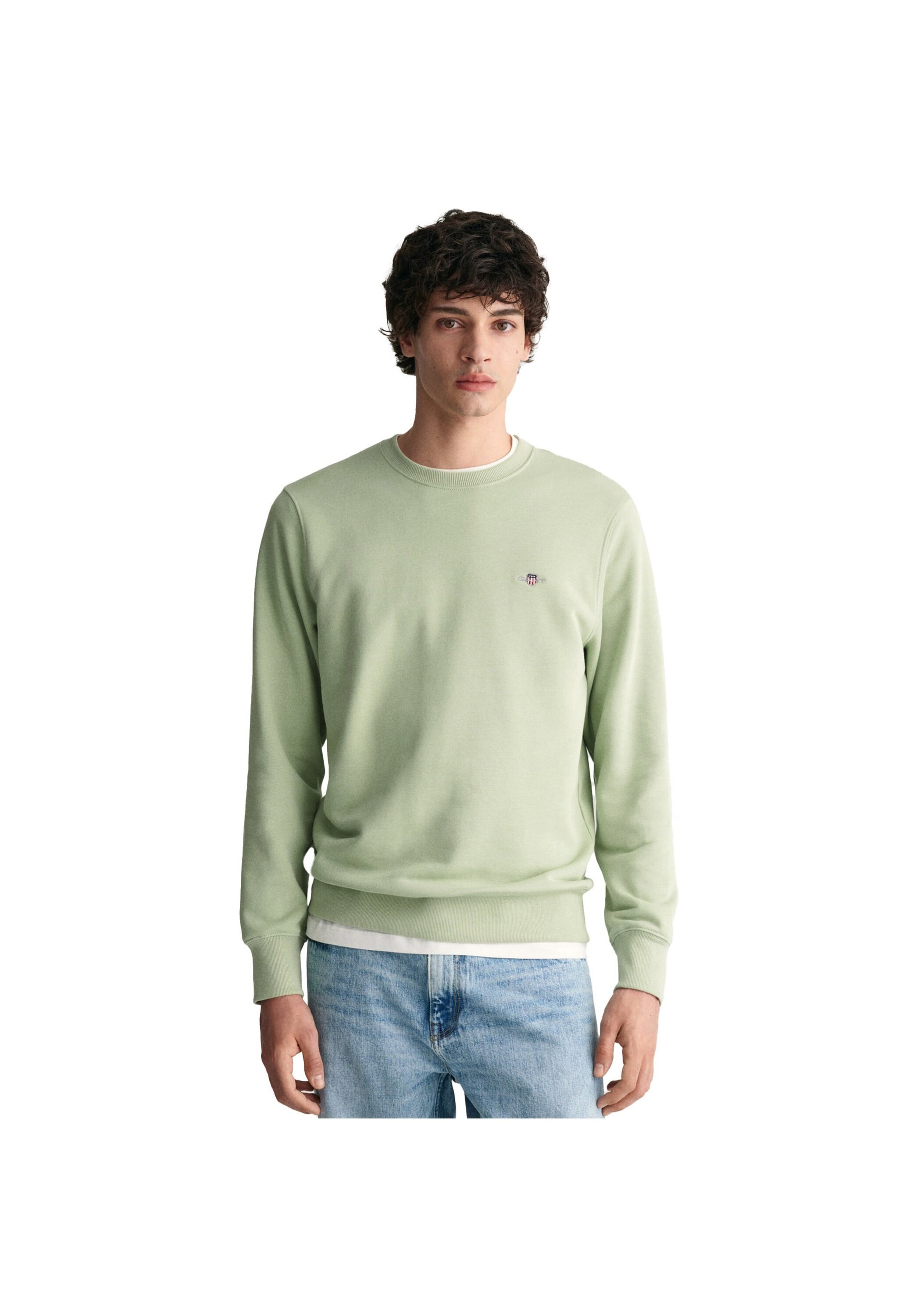 Gant Sweatshirt "Sweatshirt REGULAR SHIELD C-NECK SWEAT" günstig online kaufen