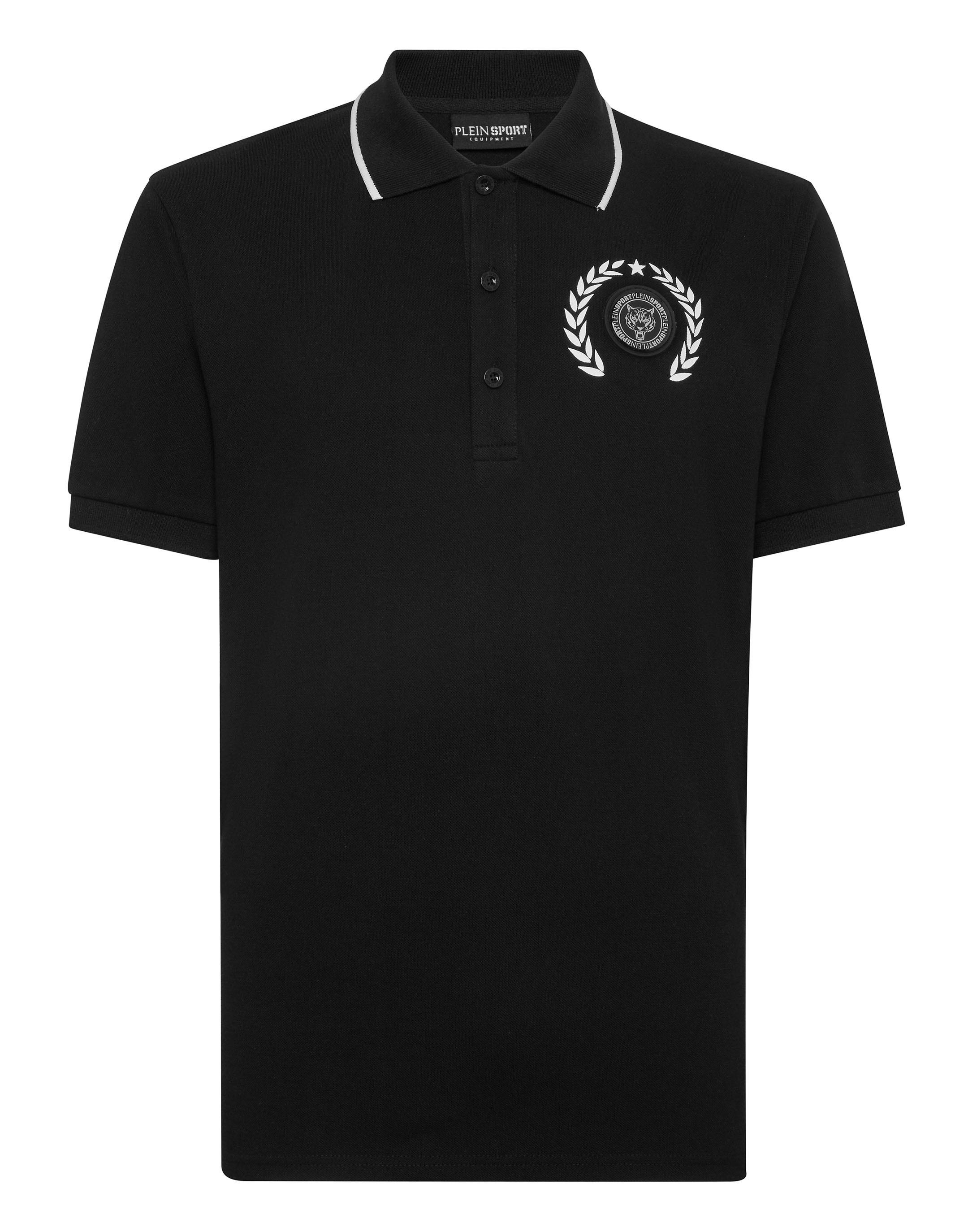 PLEIN SPORT Poloshirt "Poloshirt Carbon Tiger" günstig online kaufen