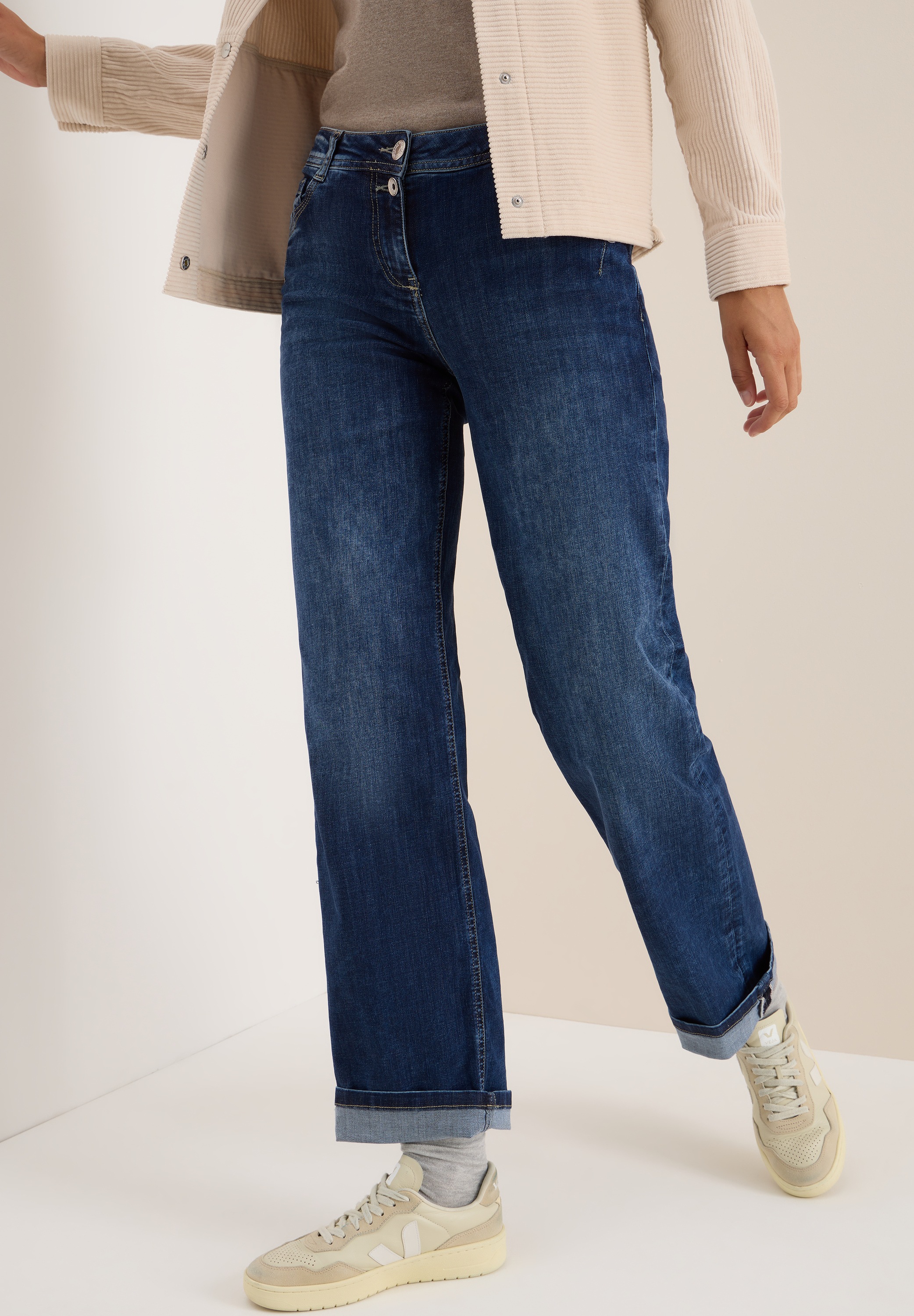 Cecil Weite Jeans "Style NEELE", mit Stretch günstig online kaufen