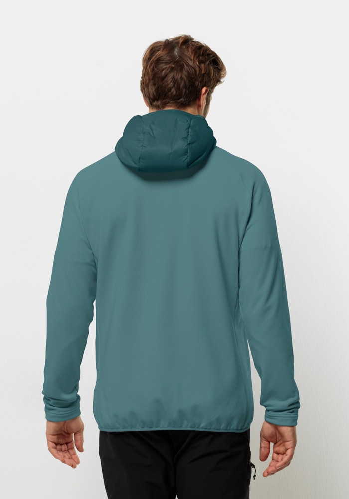 Jack Wolfskin Hybridjacke »ROUTEBURN PRO HYBRID M«, mit Kapuze