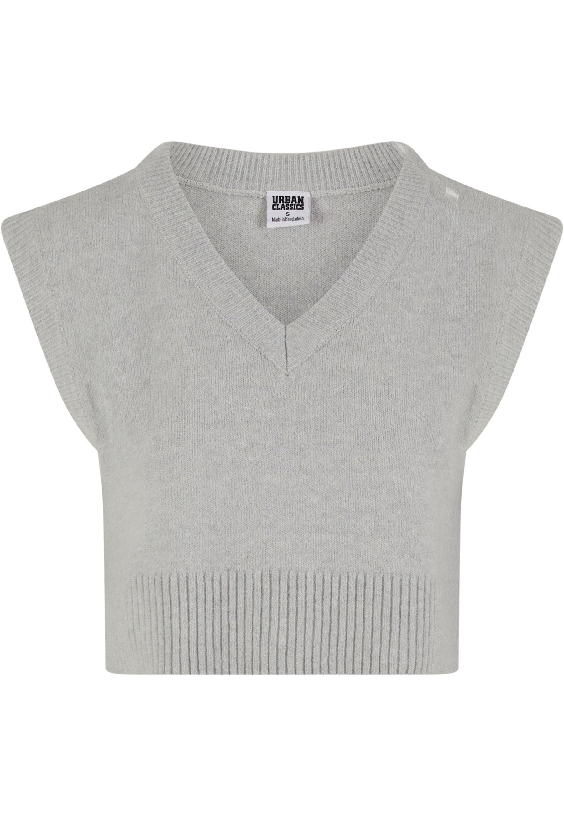 URBAN CLASSICS Steppweste "Urban Classics Ladies Soft Knit Pullunder" günstig online kaufen