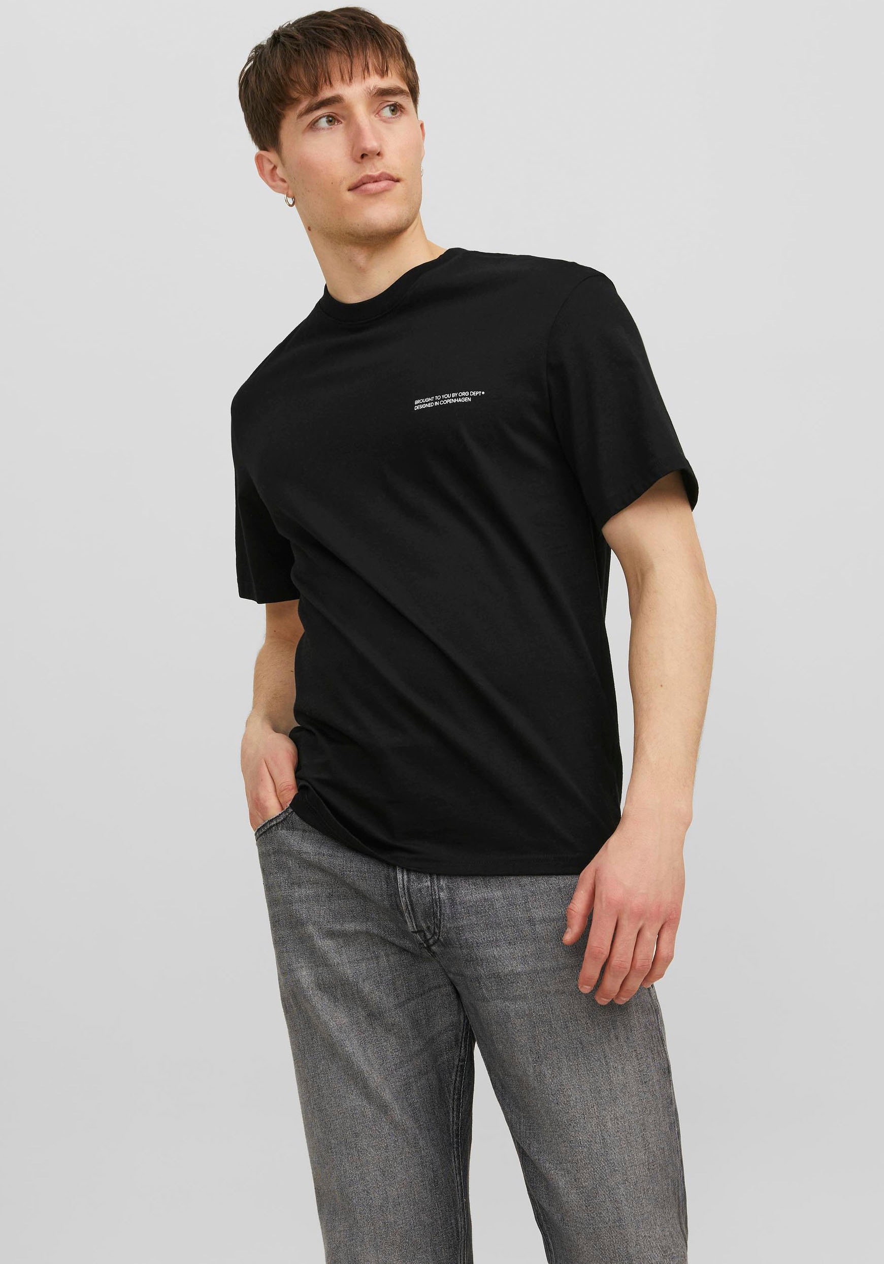 Jack & Jones Jack & Jones Palaidinė apvalia iškirpt...