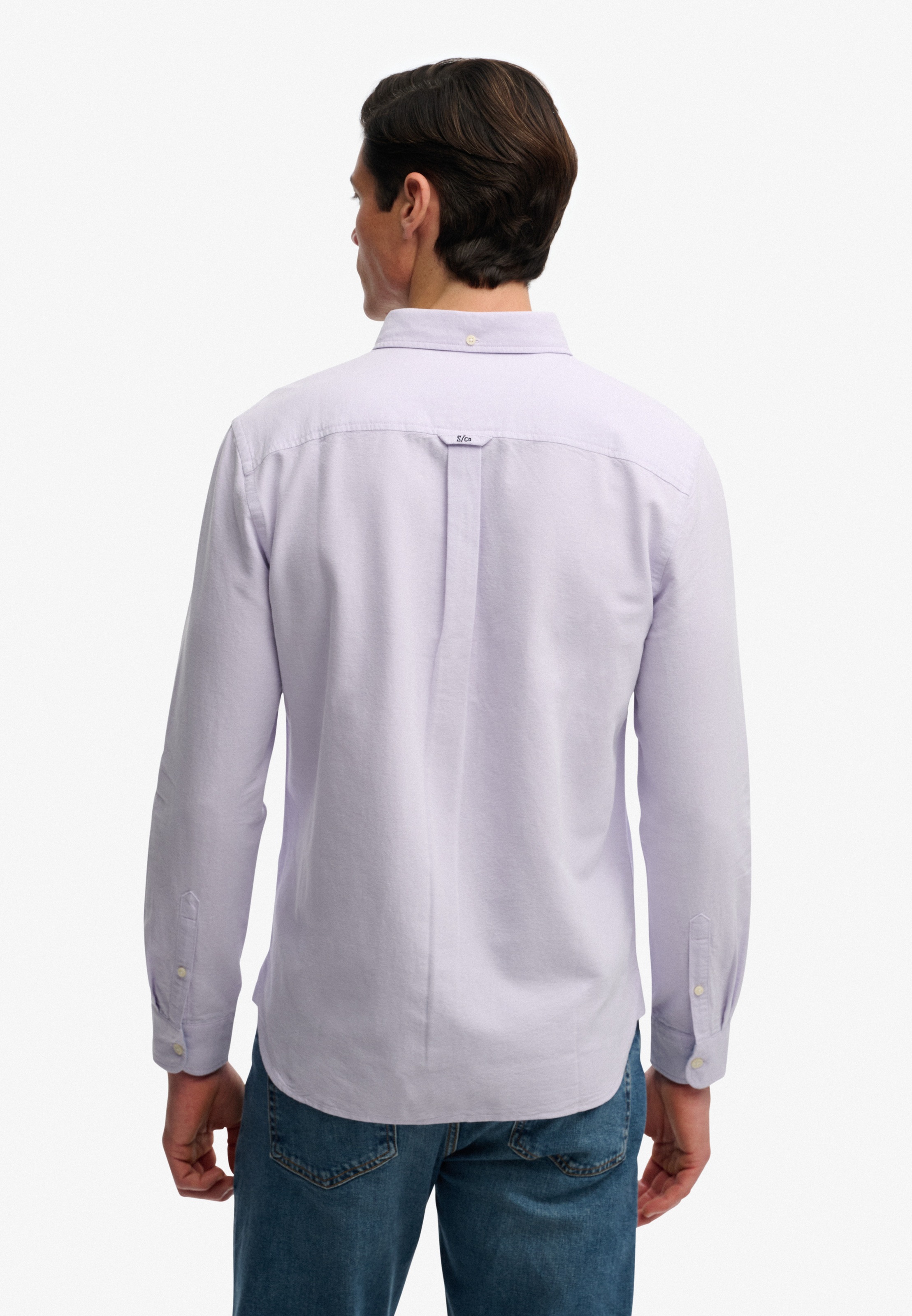 Thumbnail - Superdry Langarmhemd "PREPPY OXFORD L/S SHIRT" Baumwolle, regular fit