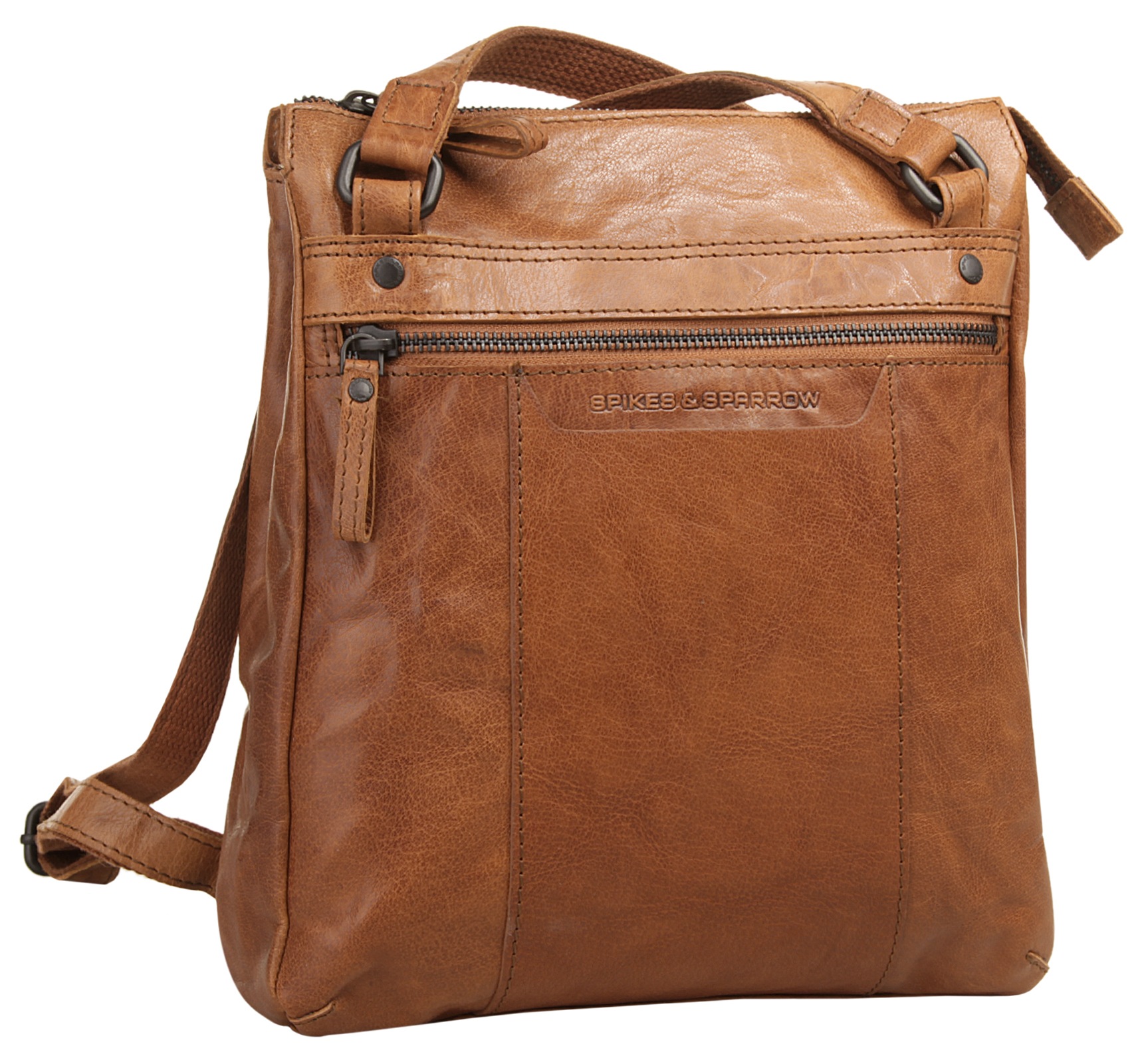 Thumbnail - Spikes & Sparrow Cityrucksack, echt Leder
