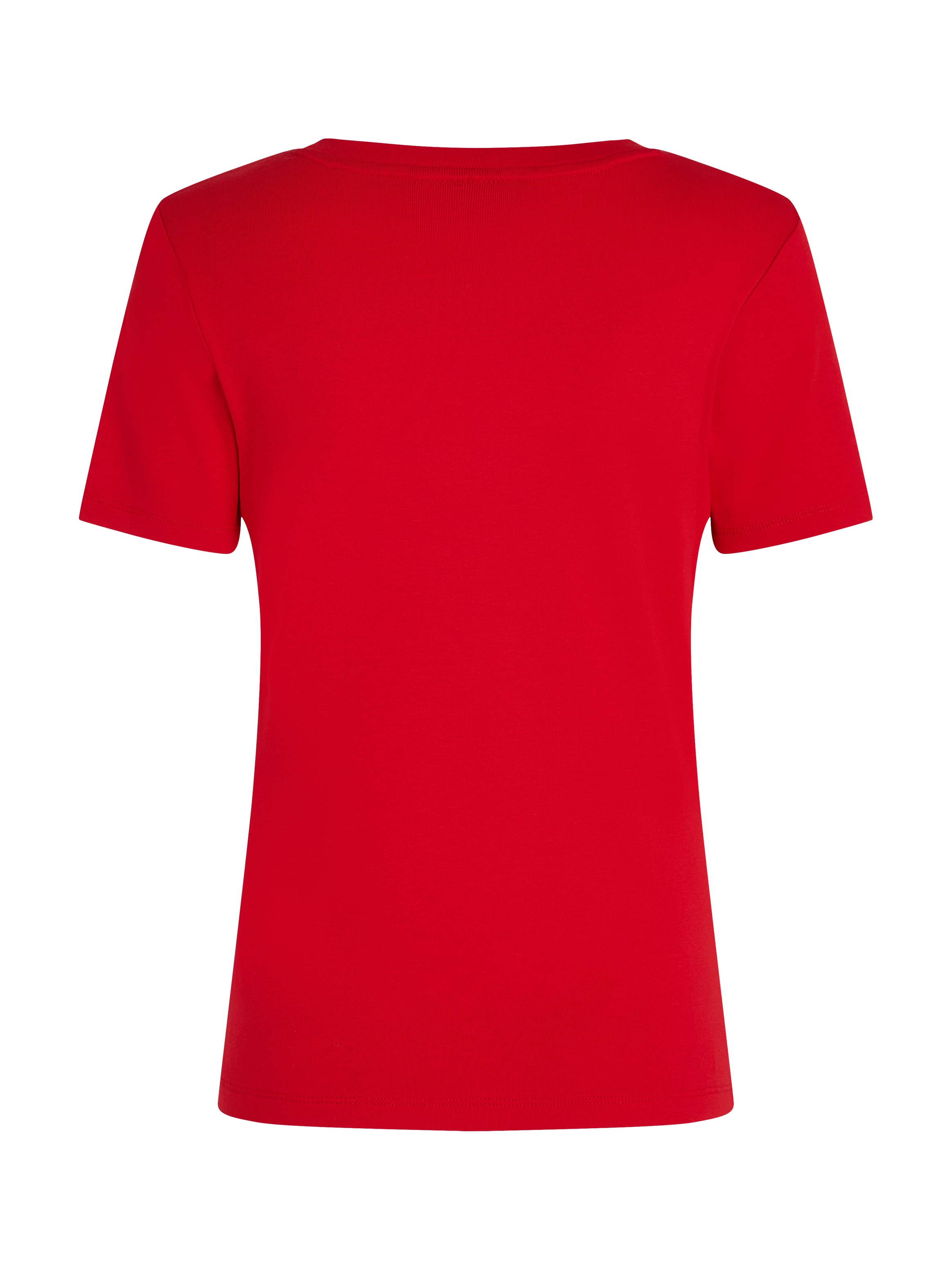 Tommy Hilfiger T-Shirt »SLIM CODY V-NK SS«, mit Logostickerei