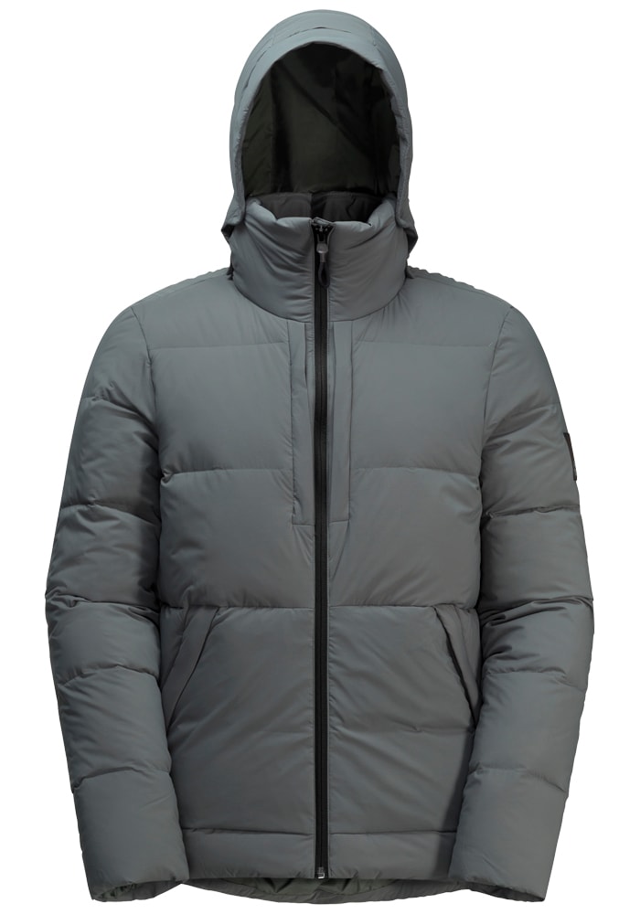 Jack Wolfskin Daunenjacke »WANDERMOOD DOWN JKT M«, mit Kapuze