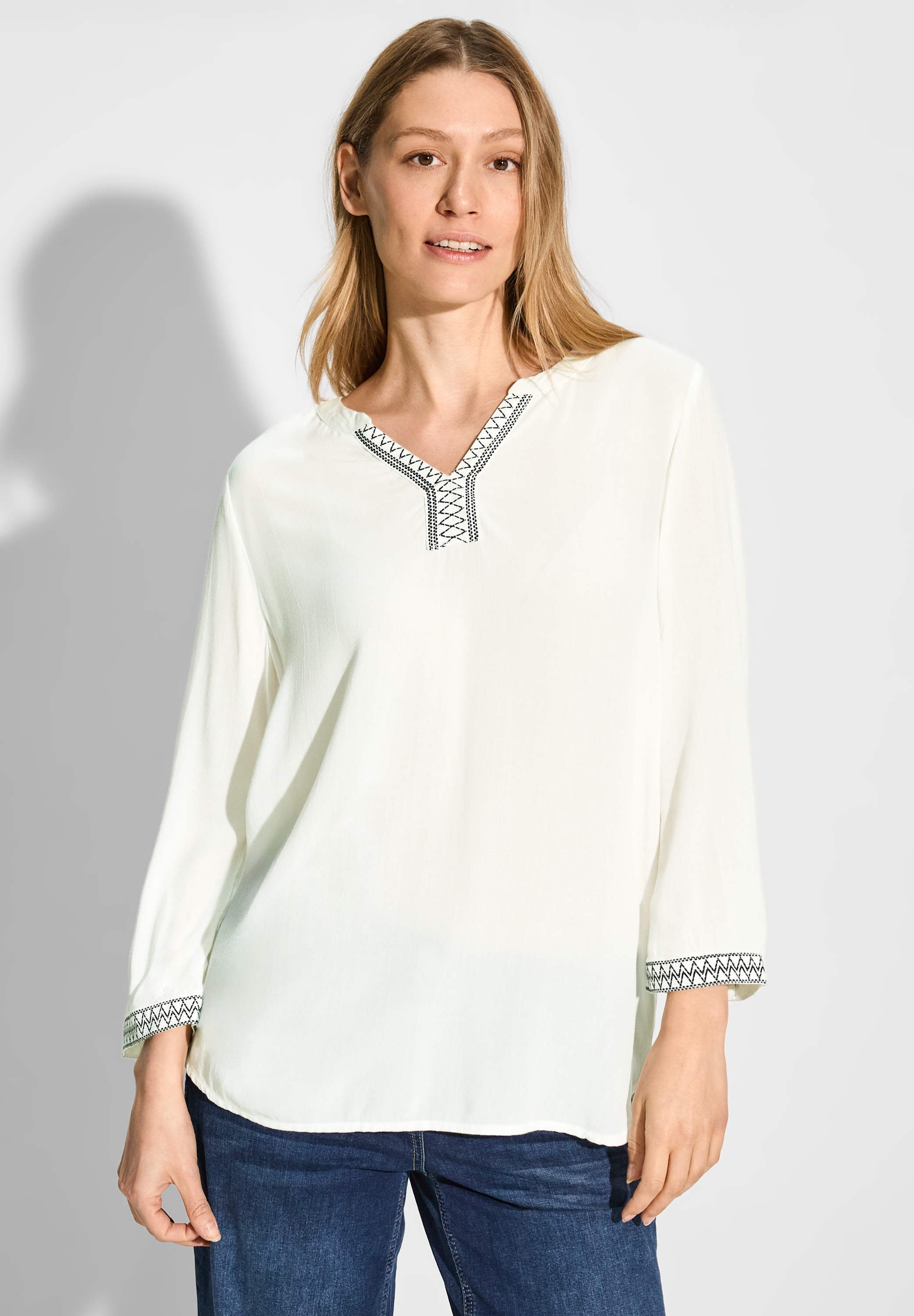 Cecil Shirtbluse, aus softer Viskose