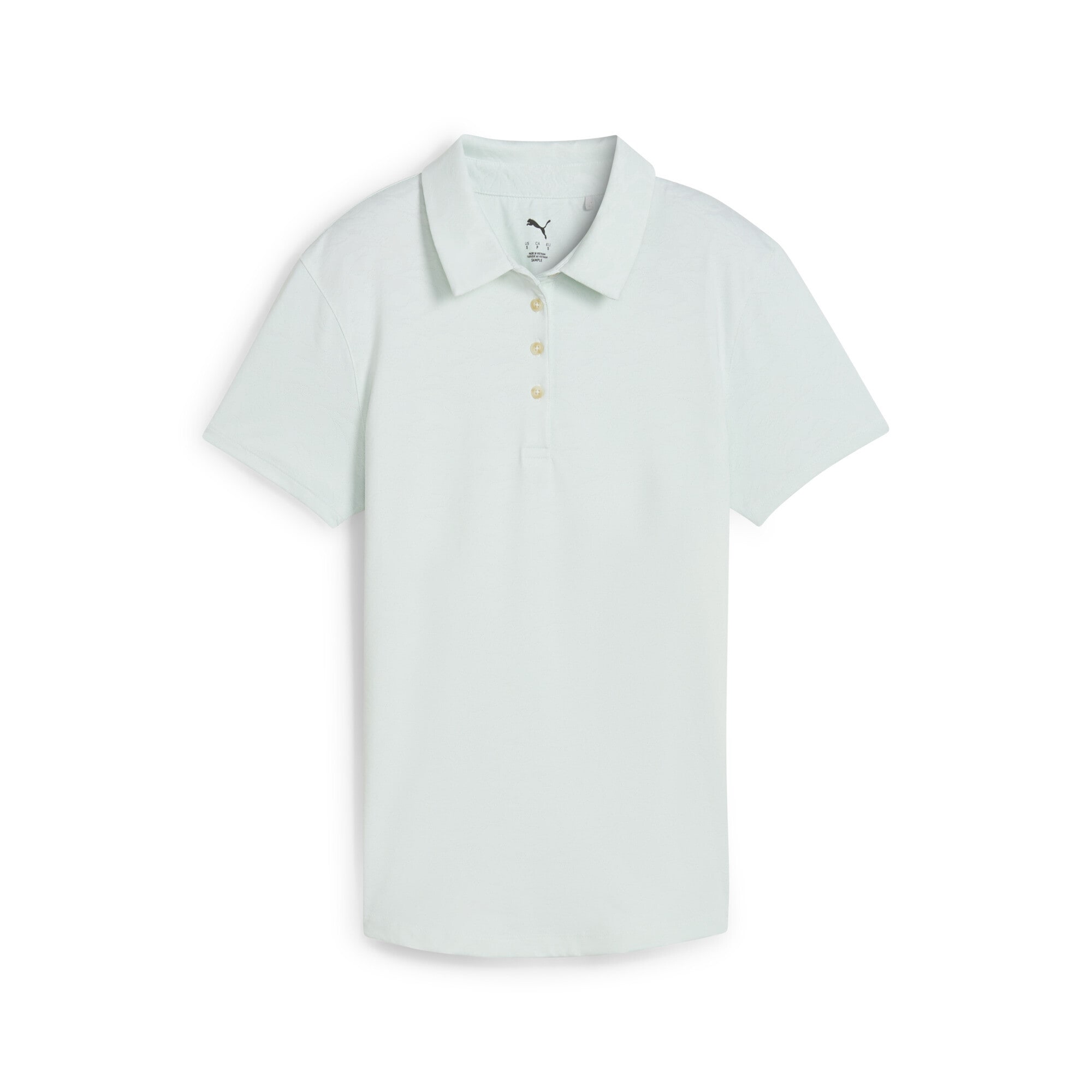 PUMA Poloshirt "MATTR Lianas Kurzärmeliges Jacquard-Polo Damen" günstig online kaufen
