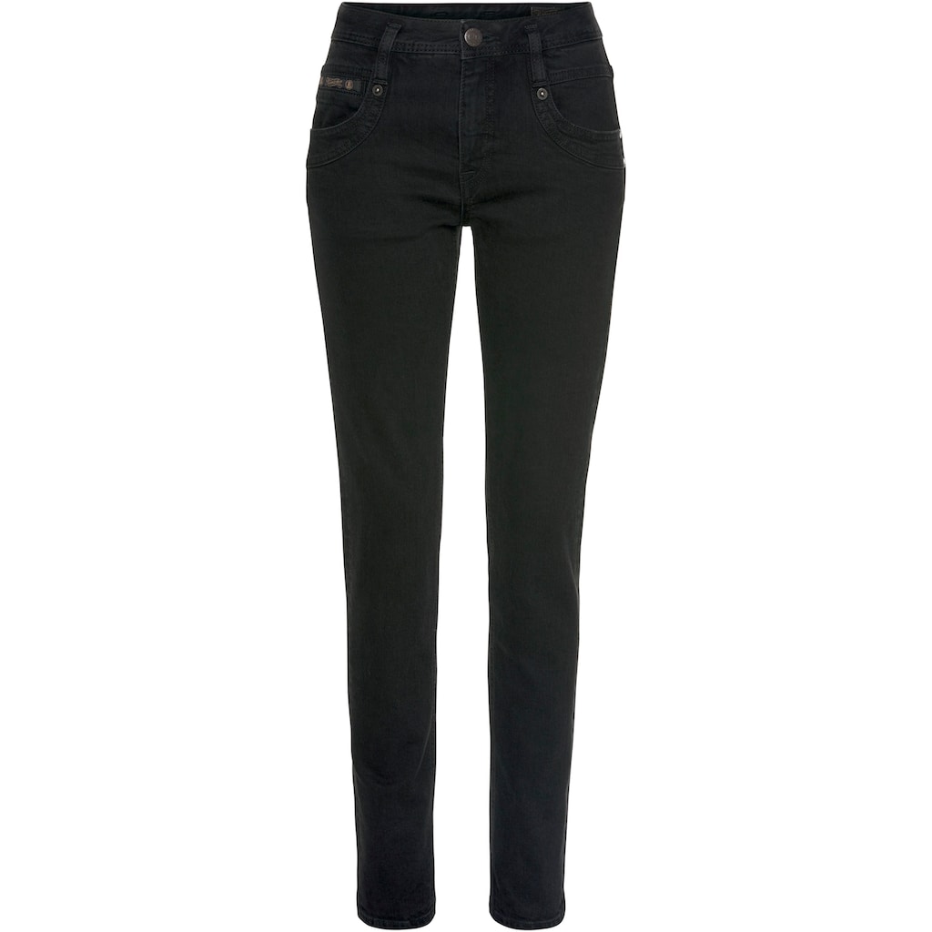 Herrlicher High-waist-Jeans »RADINA RECYCLED DENIM«, mit leichtem Push-Up-Effekt