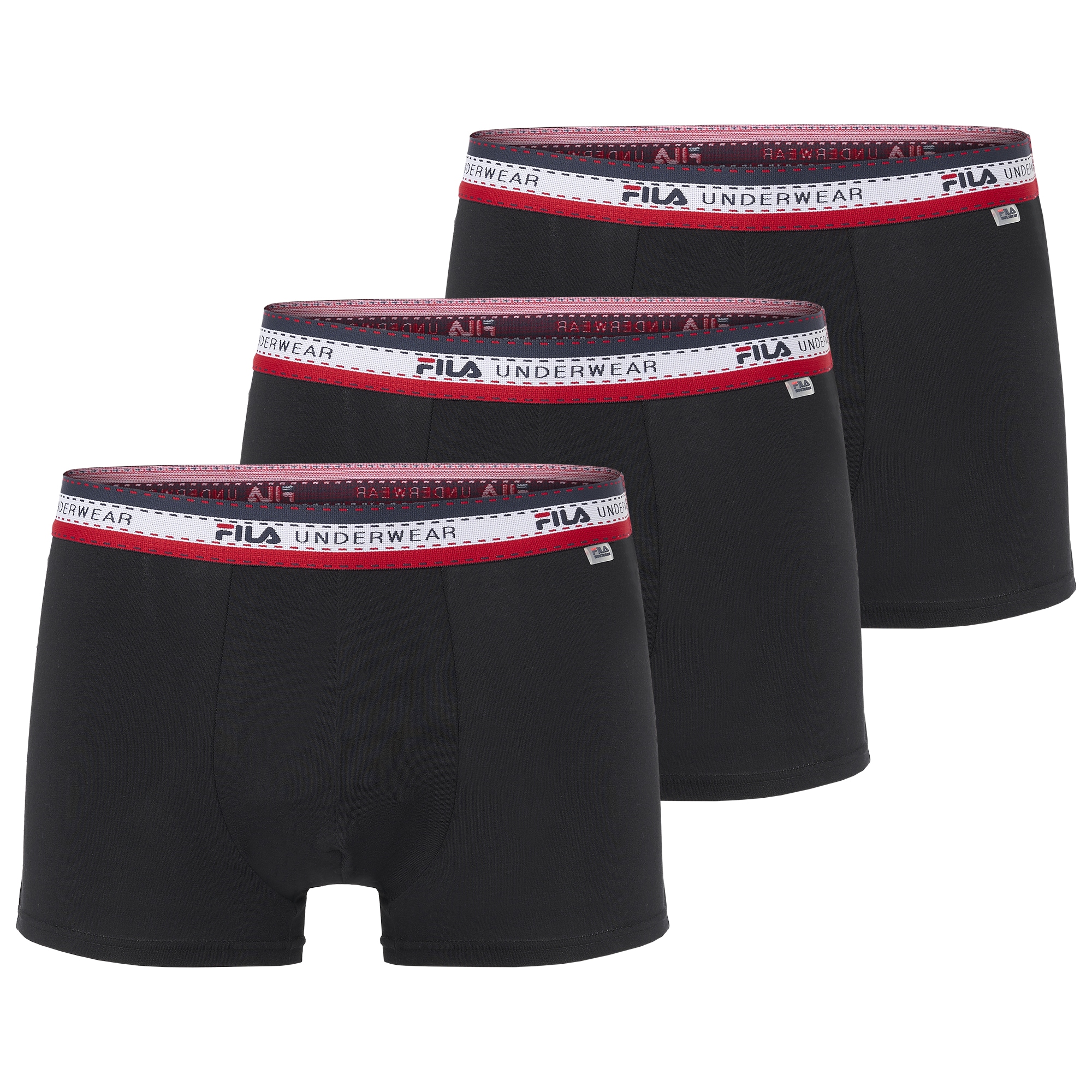 Fila Boxershorts "MAN BOXER SHORTS" elastischer Logo-Webbund, ohne Eingriff