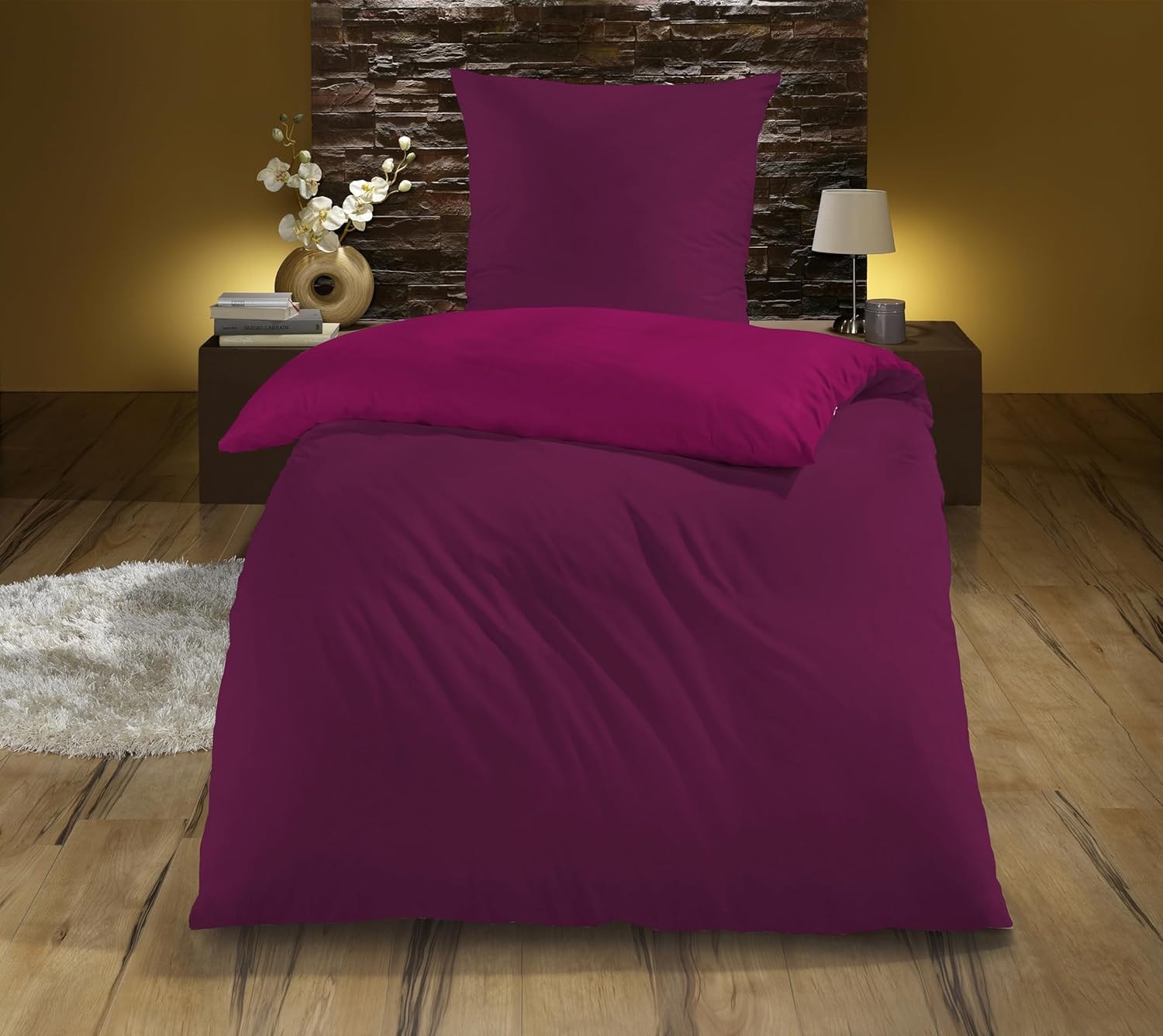 KiNZLER "Mikrofaser "Cashmere Touch"" 2 tlg. Unifarben, besonders weich günstig online kaufen