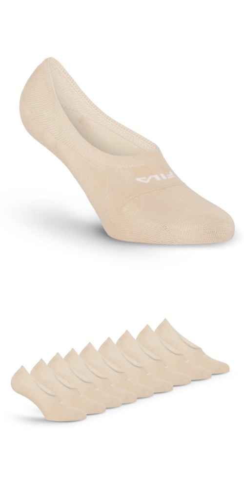 Fila Füßlinge "UNISEX GHOST SOCKS SILICONE HEEL INSIDE" 9 Paar, mit Logo-Schriftzug