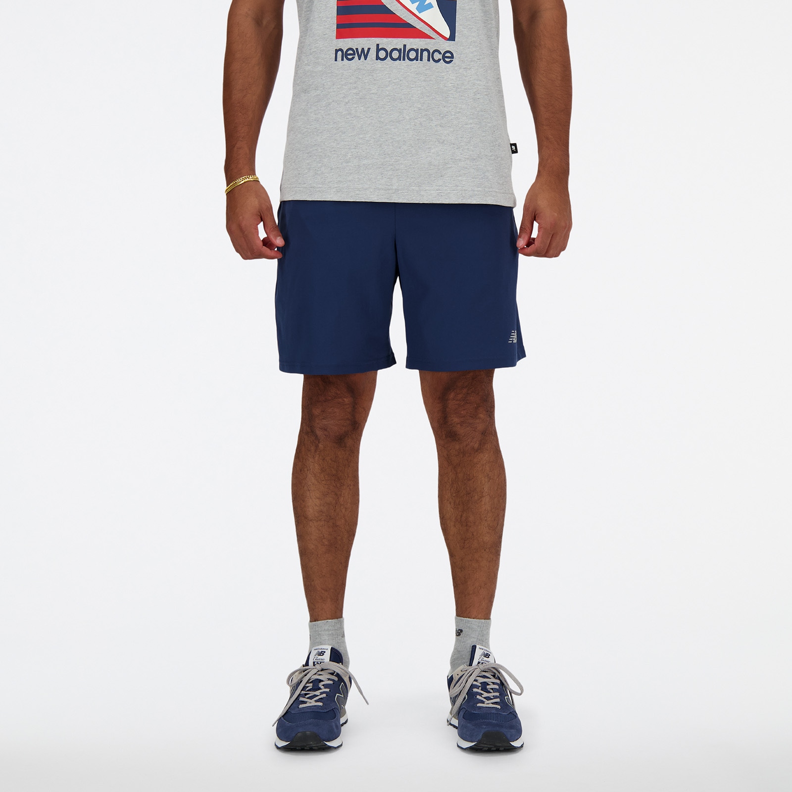 New Balance Laufshorts "Sport Essentials Short 7"", elastischer Bund günstig online kaufen