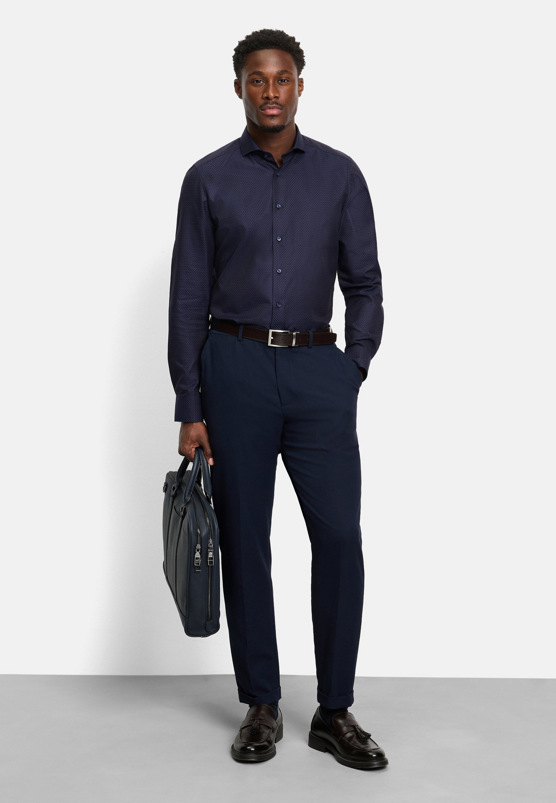 Thumbnail - OLYMP Businesshemd "OLYMP Level Five, body fit, Haifisch"