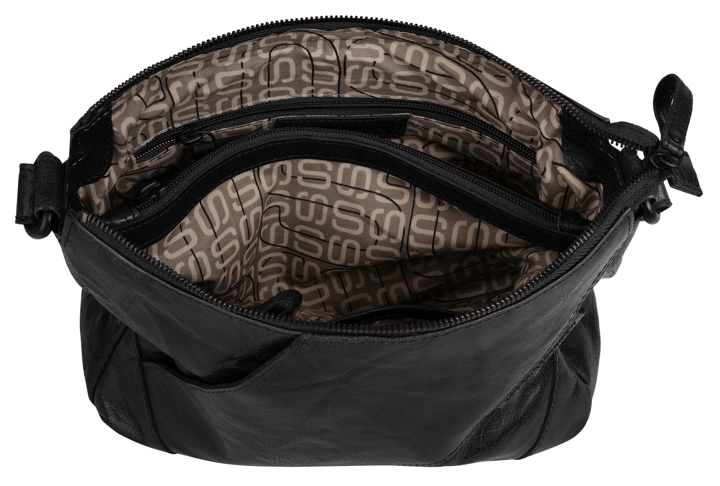 Spikes & Sparrow Umhängetasche echt Leder