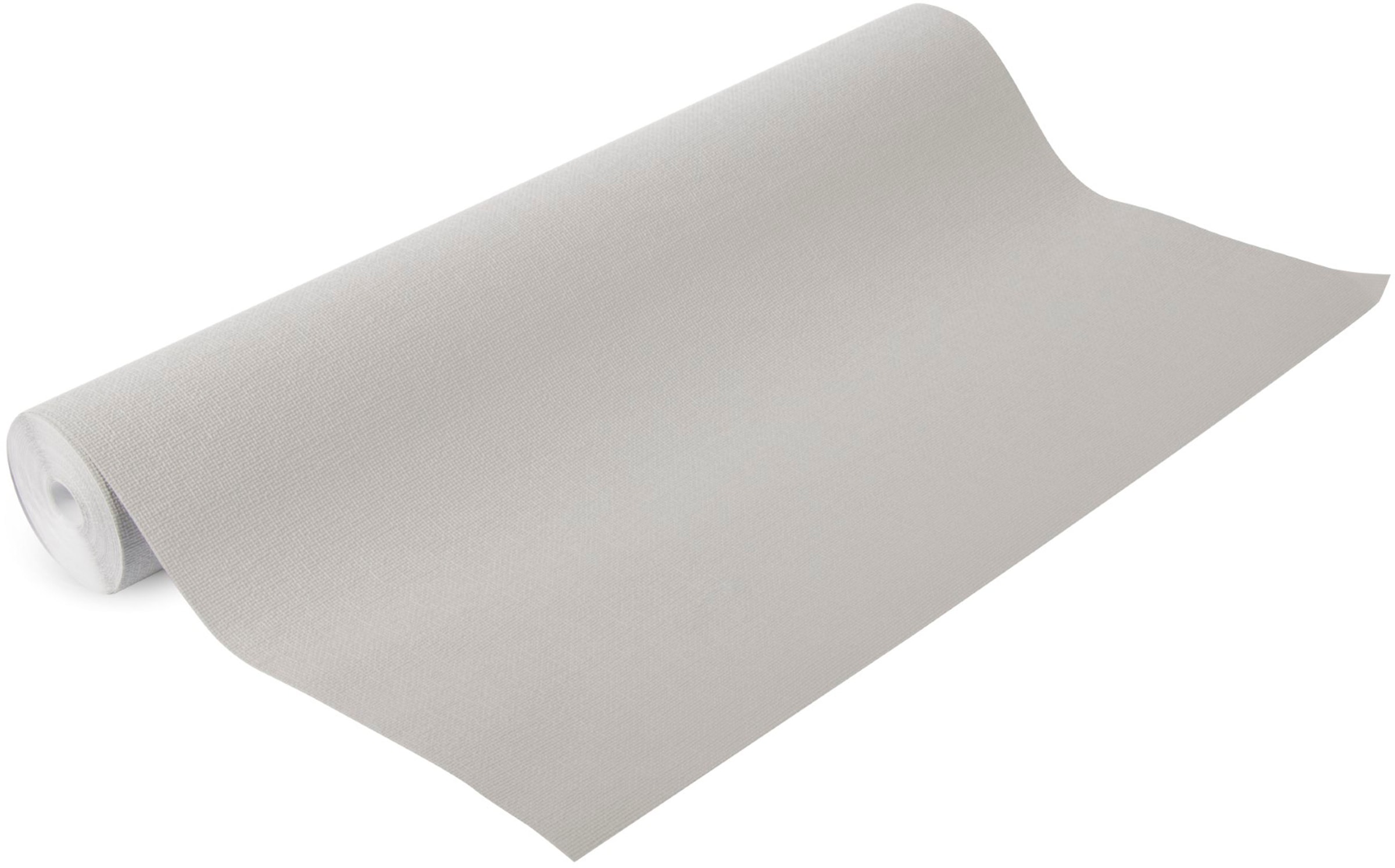 Superfresco Easy Vliestapete »Textil Uni«, uni, Grau - 10m x 52 cm