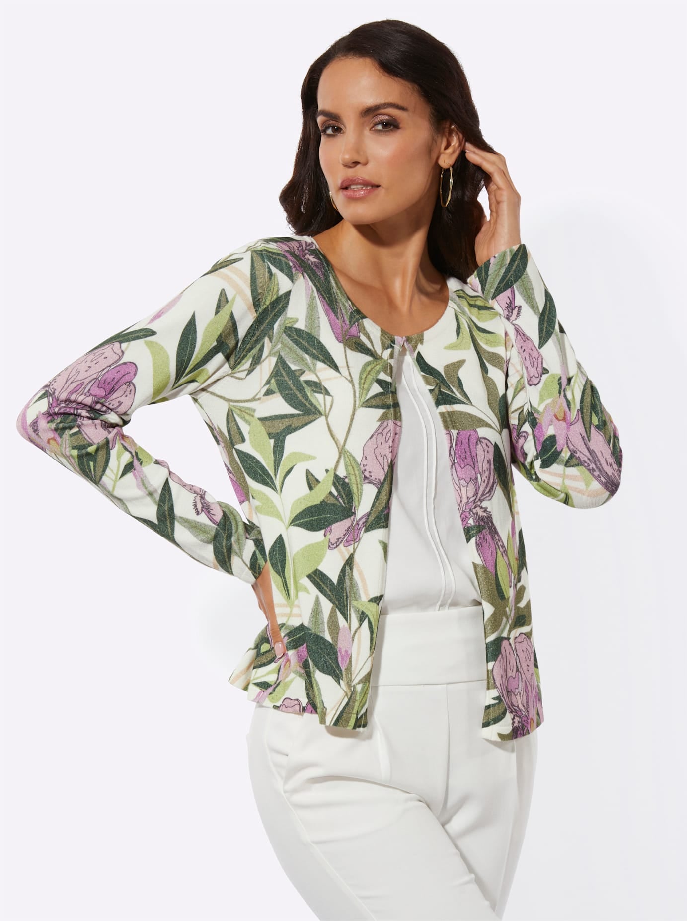 creation L Strickjacke