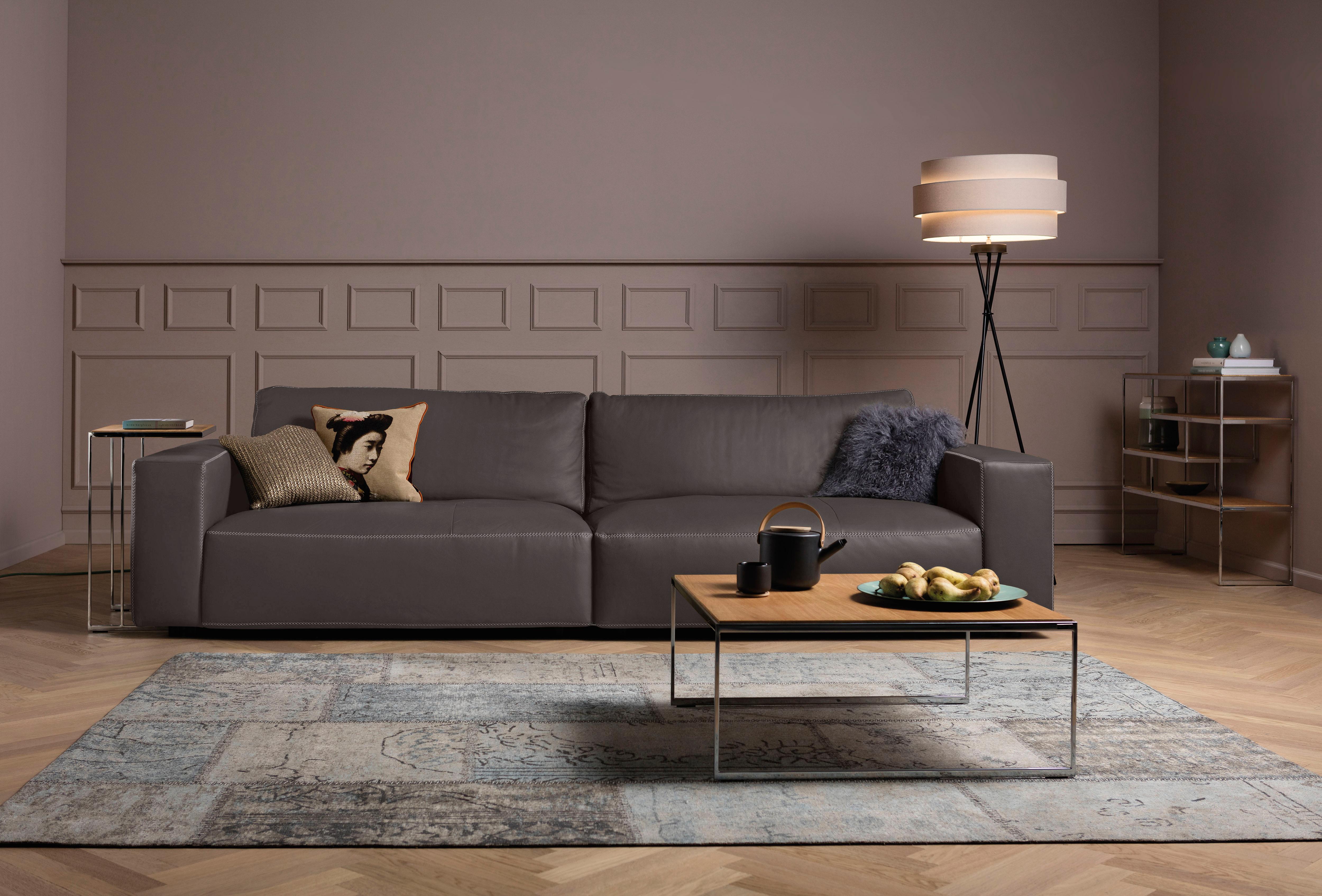 Musterring Big-Sofa "LUCIA Mega Sofa, zeitlos, bequem, Breite 292cm, Kontrastnähte" in vielen Qualitäten und 4 unterschiedlichen Nähten, 3-Sitzer
