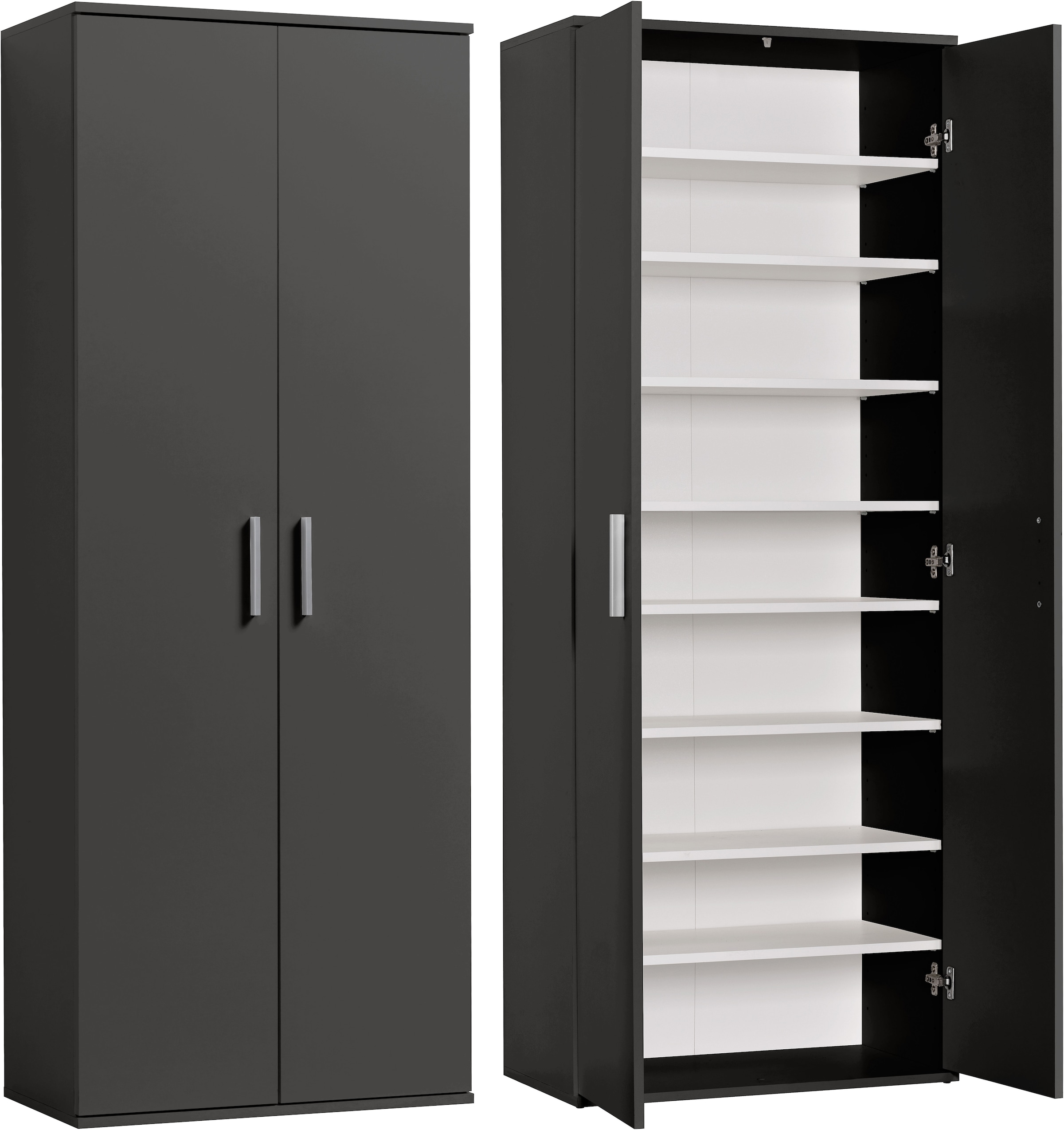 Procontour Schuhschrank "Schrank Clara BESTSELLER", Höhe 167cm, mit variabe günstig online kaufen