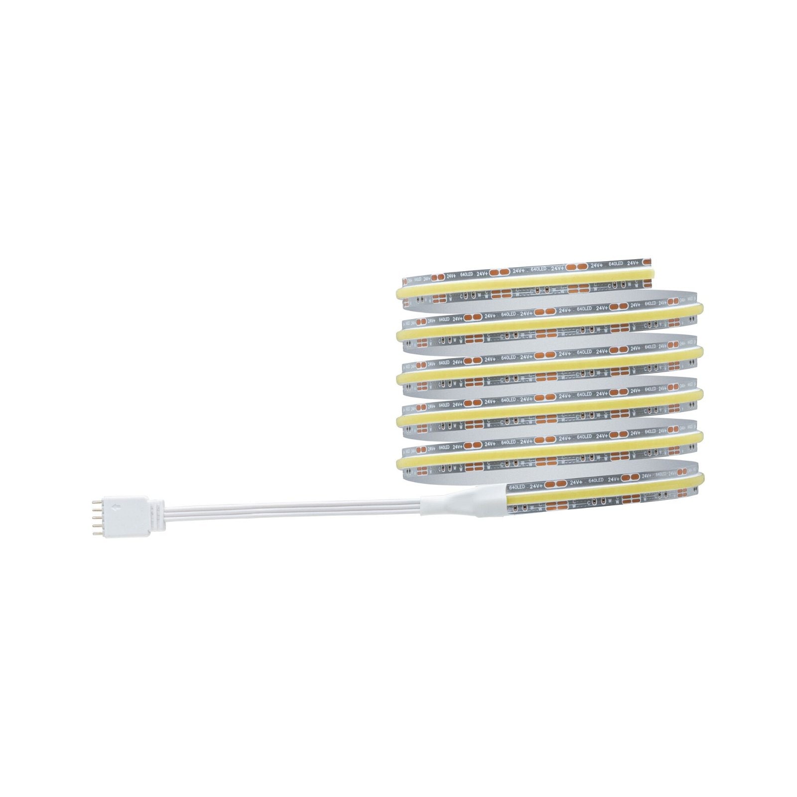Paulmann LED-Streifen »MaxLED 500 Basis Set 1,5m 10W 230/24V silber Kunststoff«, 1 St.-flammig, Full-Line COB 2700-6500K TunableWhite
