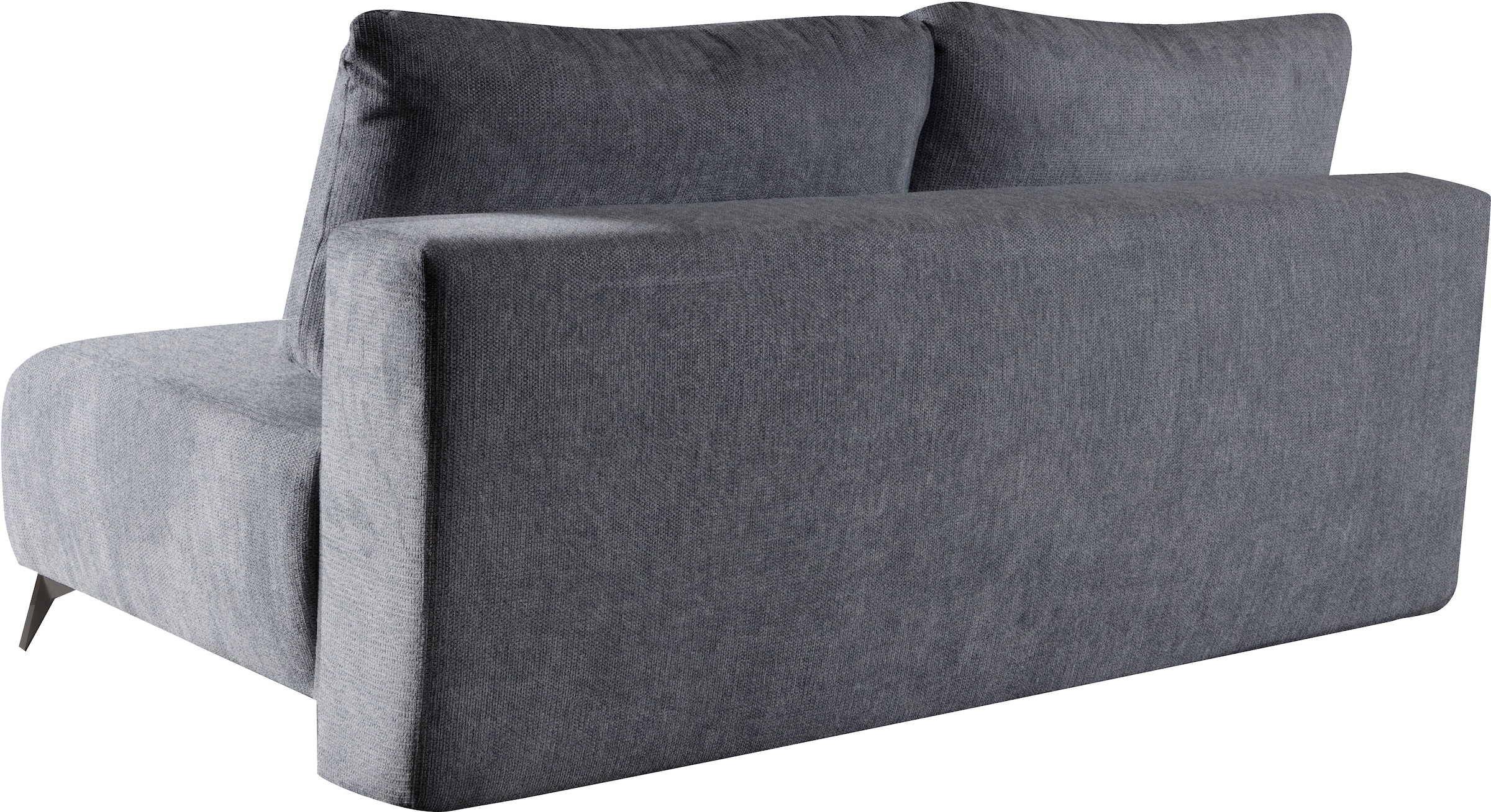 WERK2 Schlafsofa »Viktoria mit Komfortsitz- und Liegehöhe, Breite 200cm,«, bequemes 2-Sitzer Schlafcouch mit Bettkasten