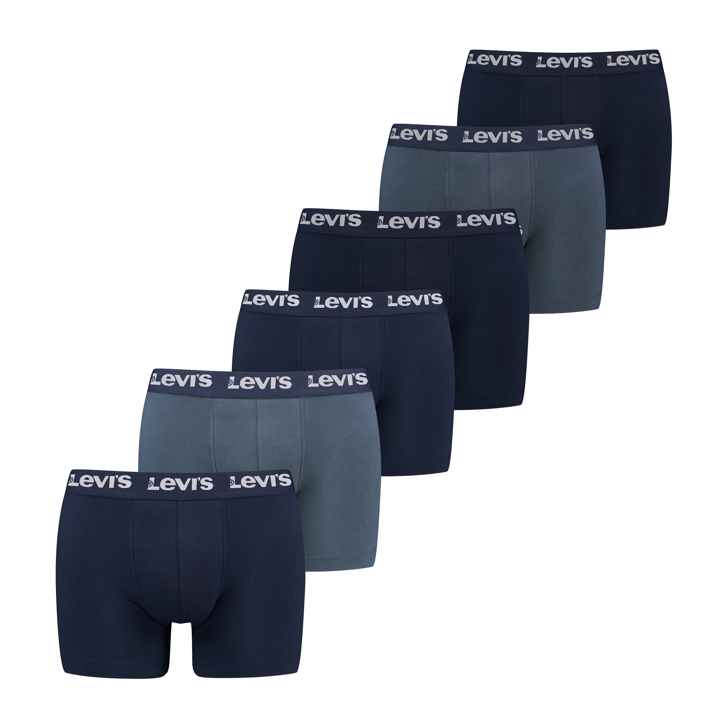 Levis Boxershorts "LEVIS MEN REPEAT LOGO BOXER BRIEF 6P ECOM" 6er Pack günstig online kaufen
