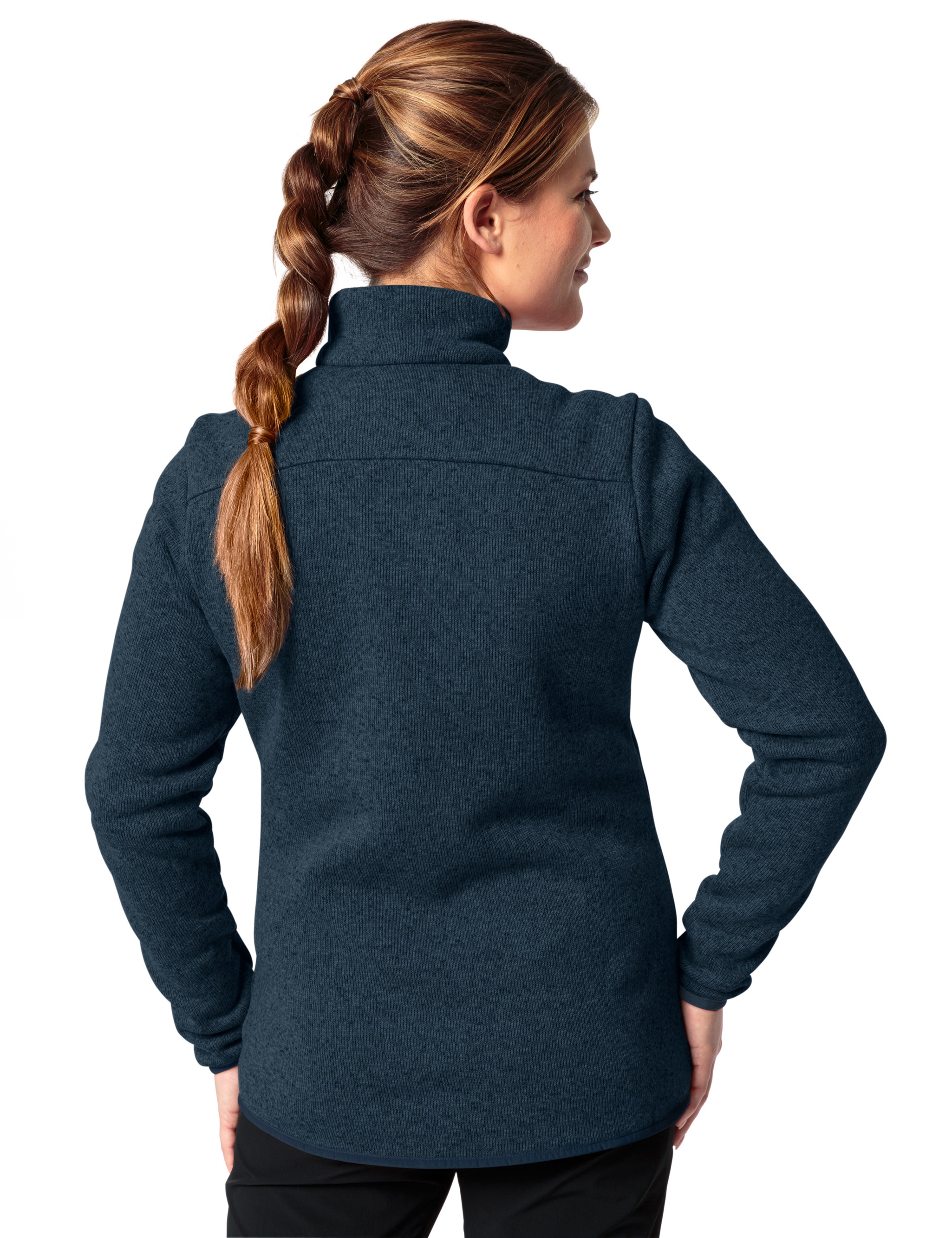 VAUDE Funktionsjacke mit wärmendem Fleecematerial, mit hochschließendem Kra günstig online kaufen