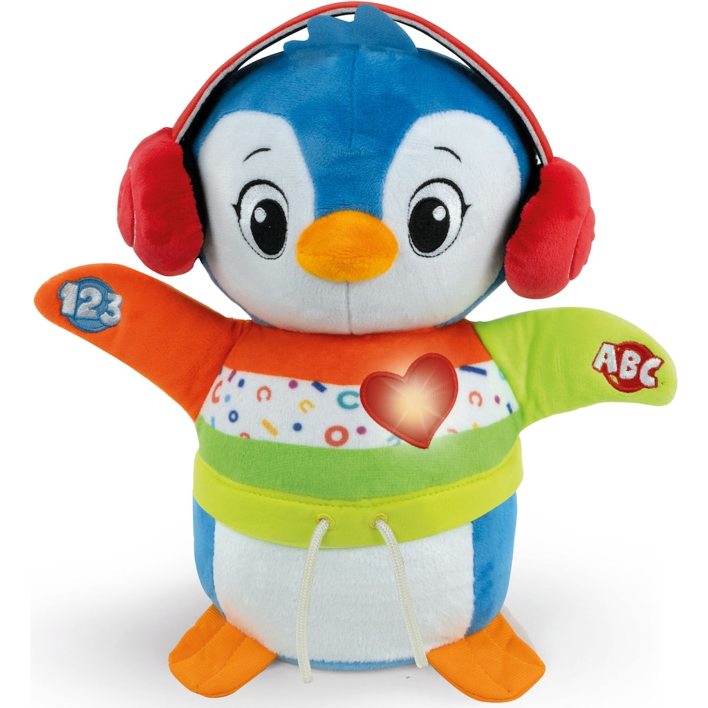 Clementoni® Kuscheltier »Baby Clementoni, Tanz-mit-mir Pinguin«