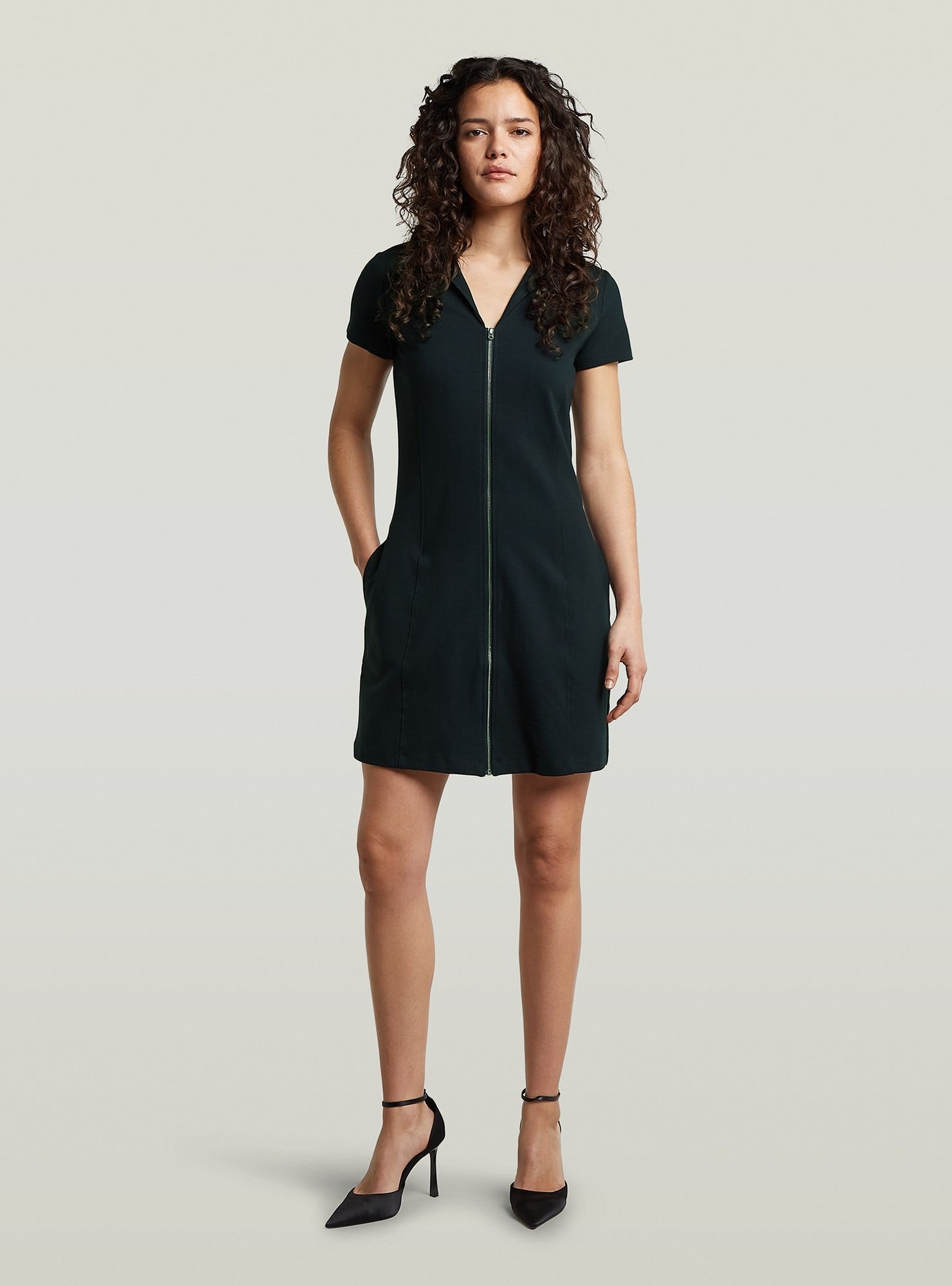 G-STAR "Soft Sculpt Fit Flare Dress"
