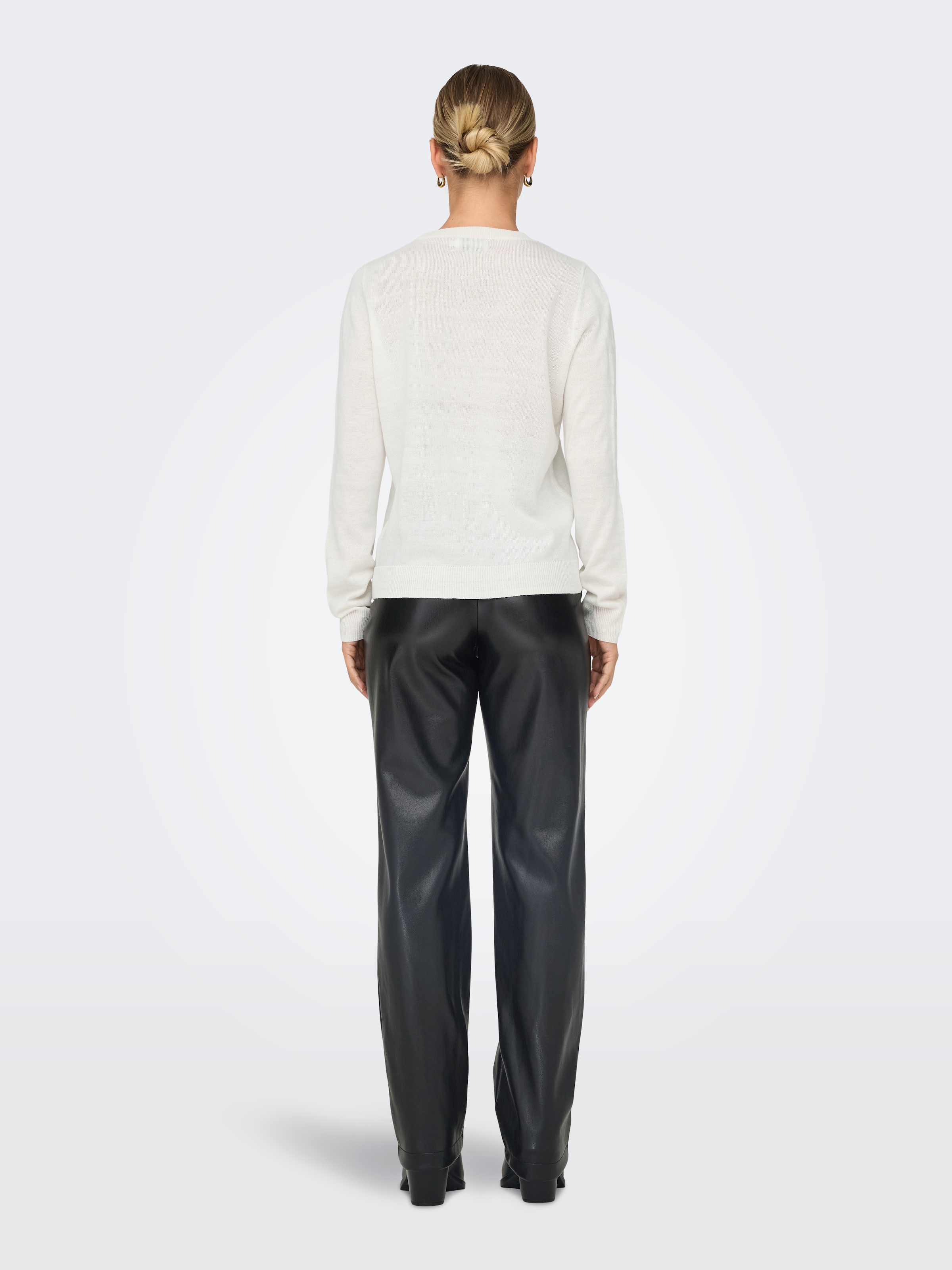 ONLY Weihnachtspullover »ONLXMAS LS O-NECK MIX DETAIL BOX KNT«
