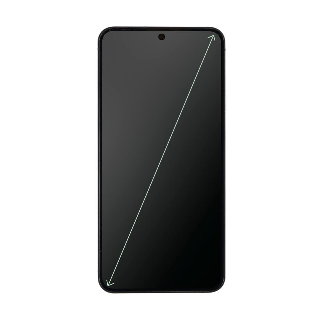 Hama Displayschutzglas »Handy-Schutzglas "Clear Protect" für Samsung Galaxy S25+, Montagehilfe«, für Samsung Galaxy S25+