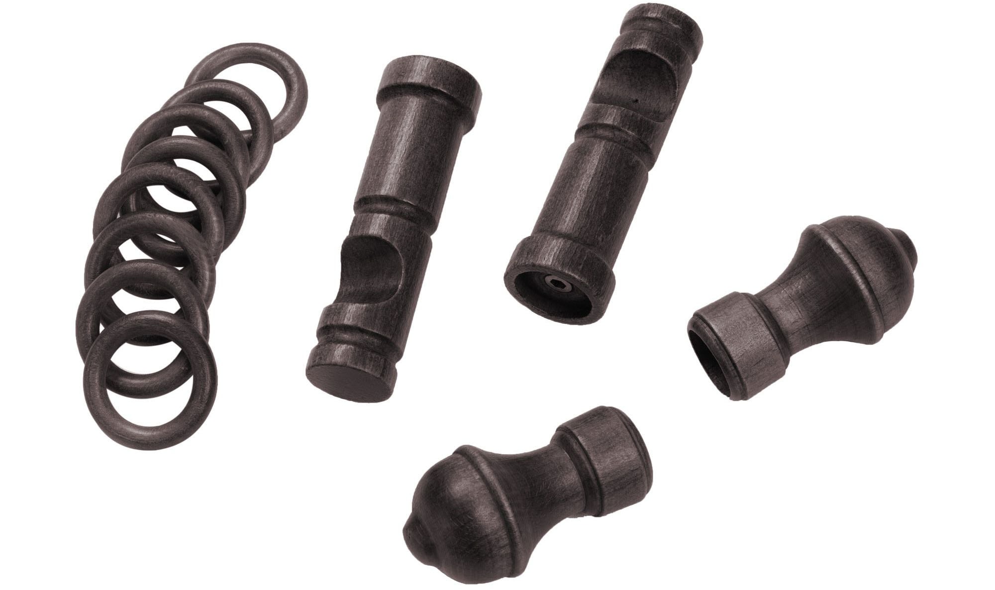 SN DECO GROUP Gardinenstange »Ares«, 1 läufig-läufig, Fixmaß
