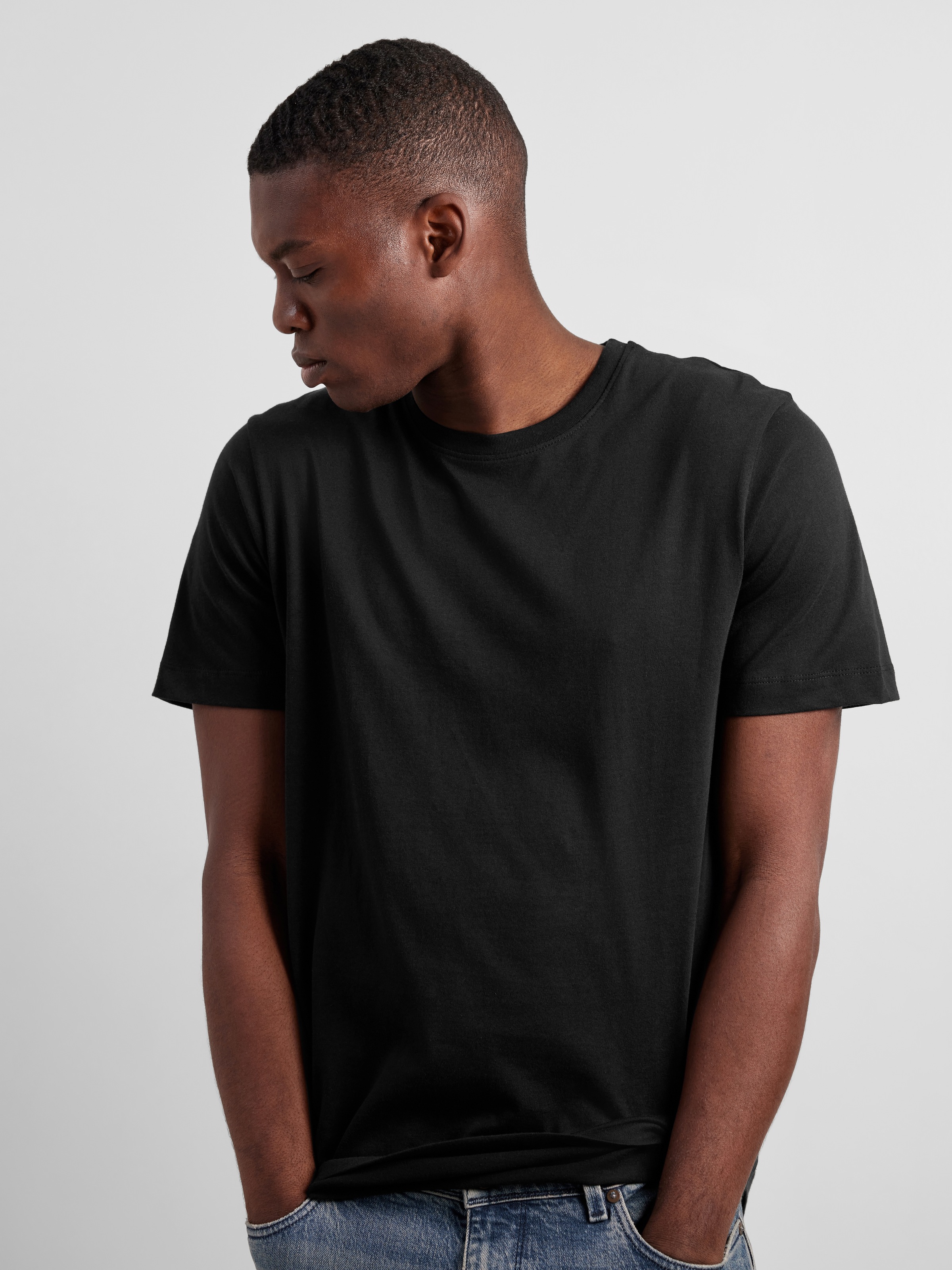 SELECTED HOMME Rundhalsshirt "SLHCORMAC SS O-NECK TEE 5 PACK NOOS", (Packun günstig online kaufen