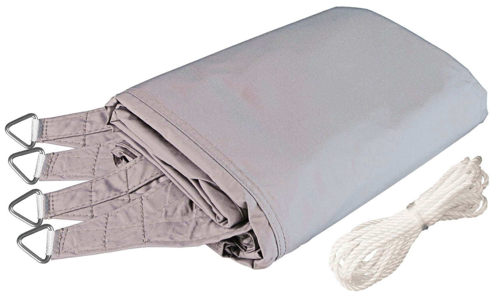 Windhager Sonnensegel »Cannes Rechteck«, 3x4m, grau