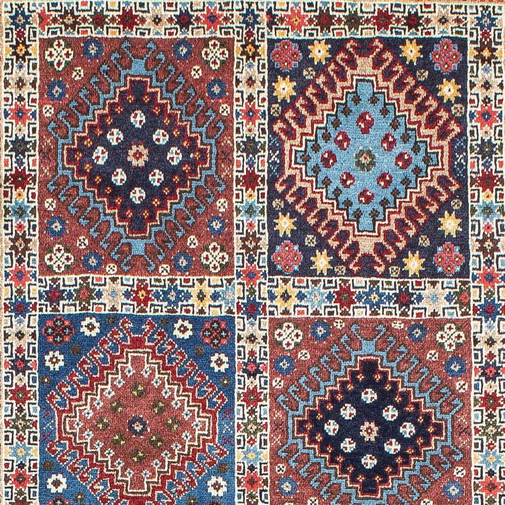 Wohnen Teppiche morgenland Wollteppich »Yalameh Durchgemustert Marrone 310 x 200 cm«, rechteckig, 1 mm Höhe, Unikat mit Zertifik Wohnen Teppiche morgenland Wollteppich »Yalameh Durchgemustert Marrone 310 x 200 cm«, rechteckig, 1 mm Höhe, Unikat mit Zertifik