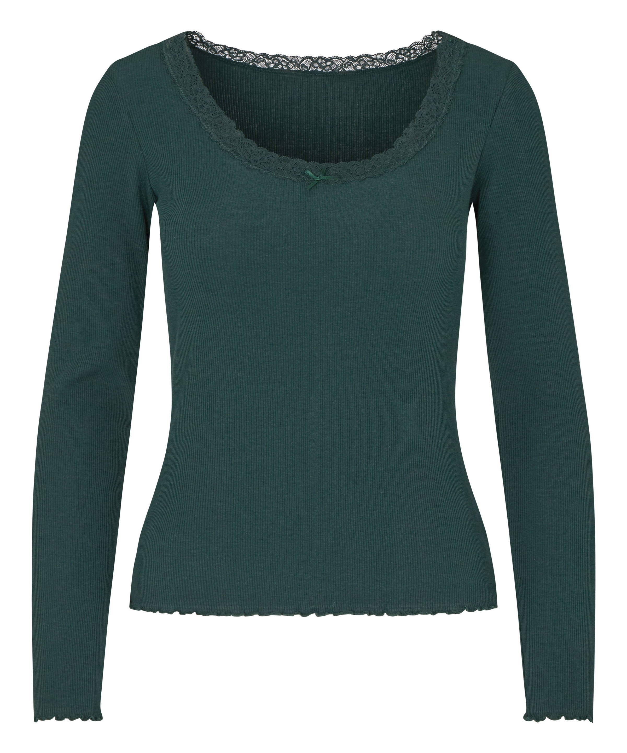 Hunkemöller Pyjama »Top Jersey Lace«
