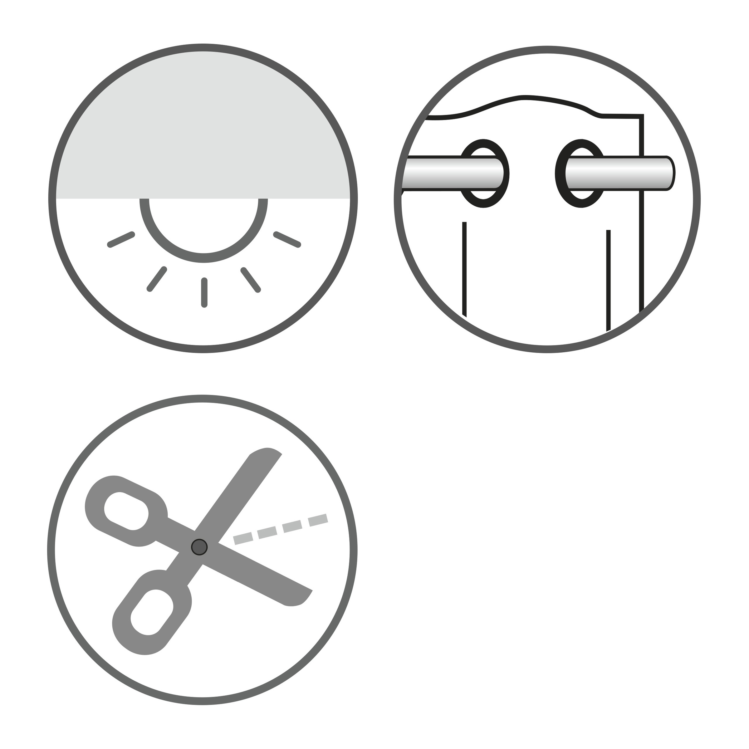 Thumbnail - Sehlbach Gardine "Schal 3-D Streifen" Ösen 1 Stk. tlg. mit Ösen