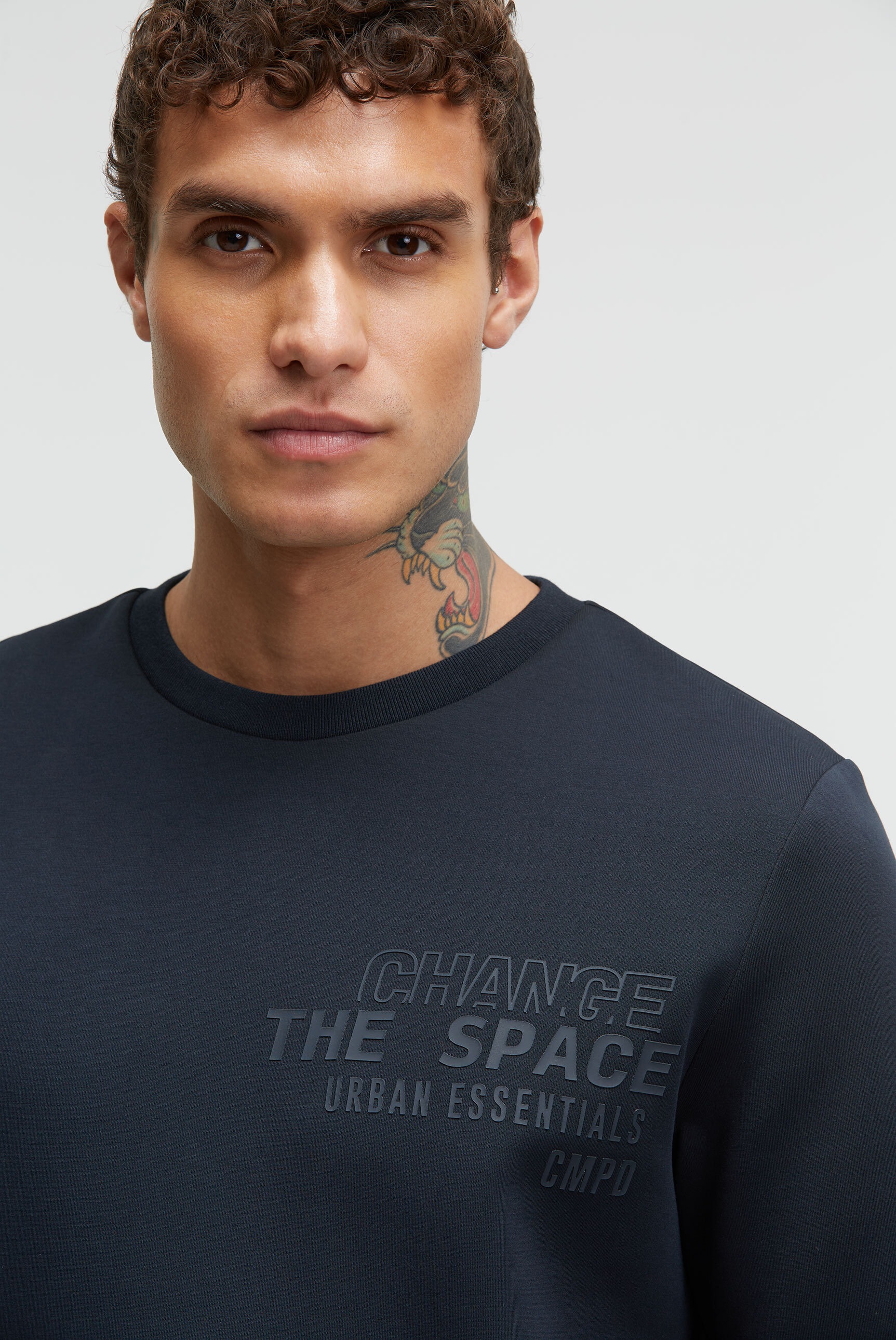 CMPD Sweater mit Baumwolle