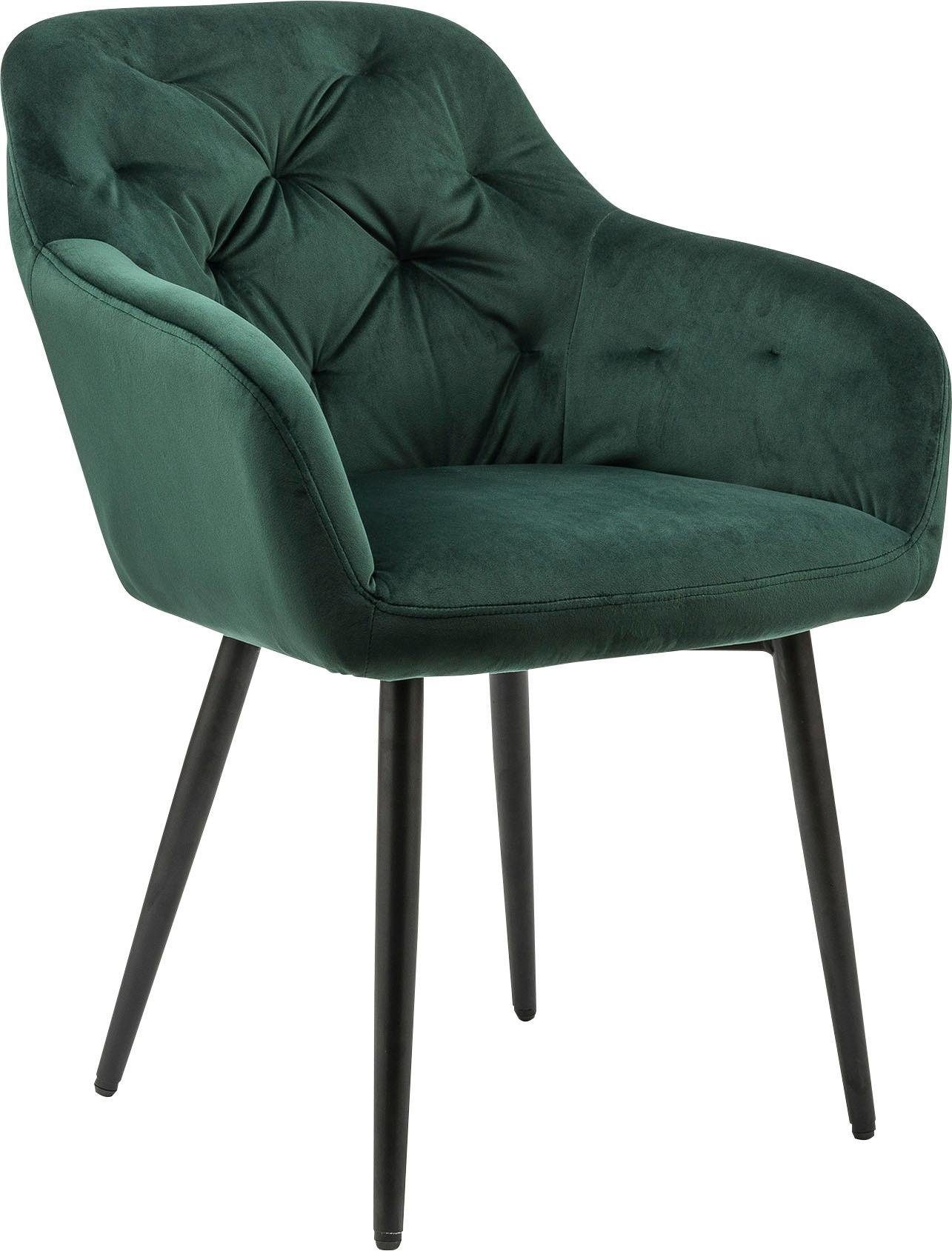 SalesFever Esszimmerstuhl "Coventry Komfortabler Polstertuhl im eleganten S günstig online kaufen