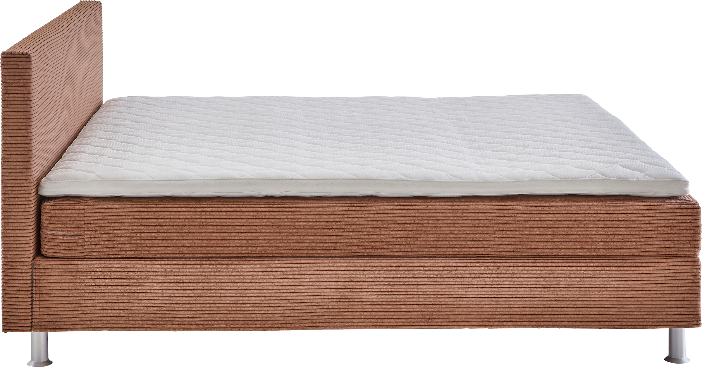 ATLANTIC home collection Boxbett »Edison«, inkl. Bonnellfederkern-Matratze und Topper