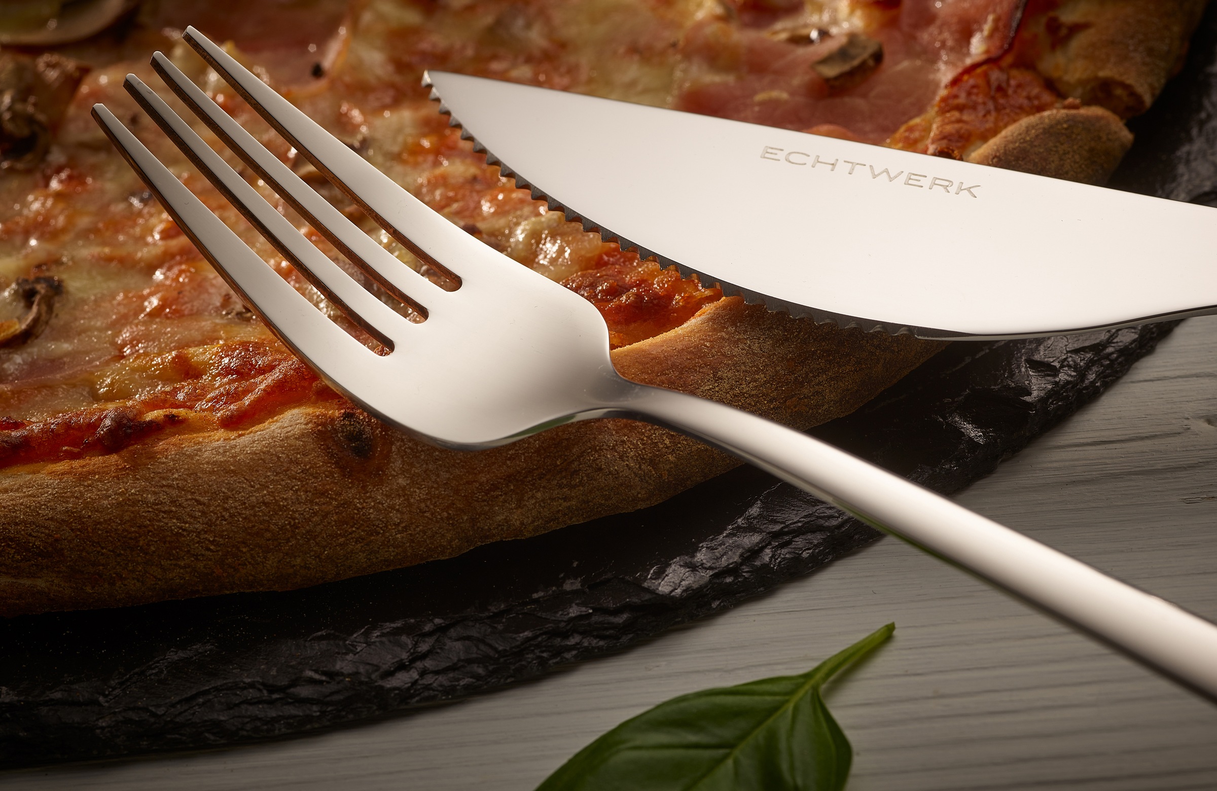 ECHTWERK Besteck-Set »Angelini«, (Set, 4 tlg.), für Pizza, Quiche, Flammkuchen