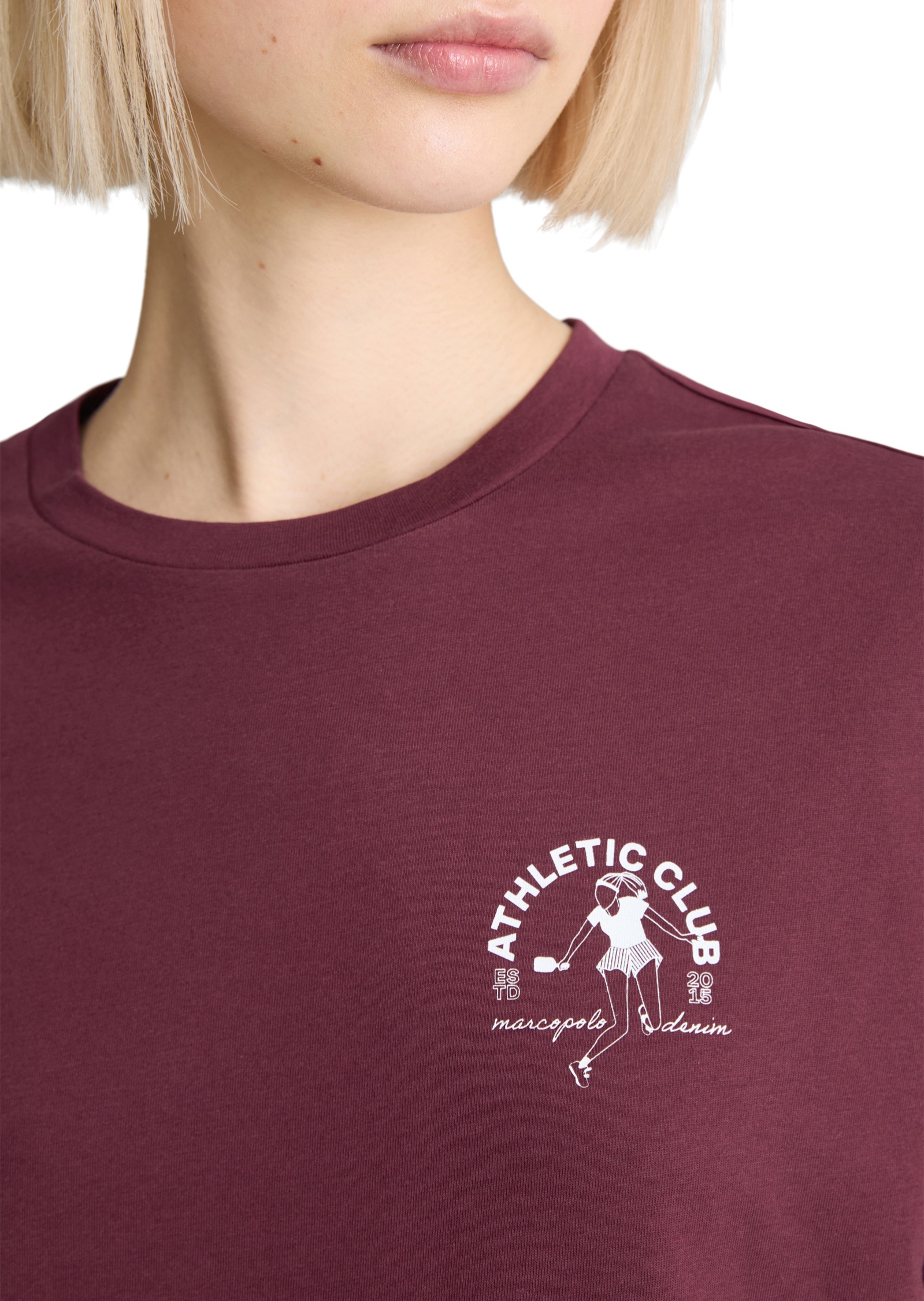 Marc O'Polo DENIM T-Shirt »aus Basic Single Jersey«