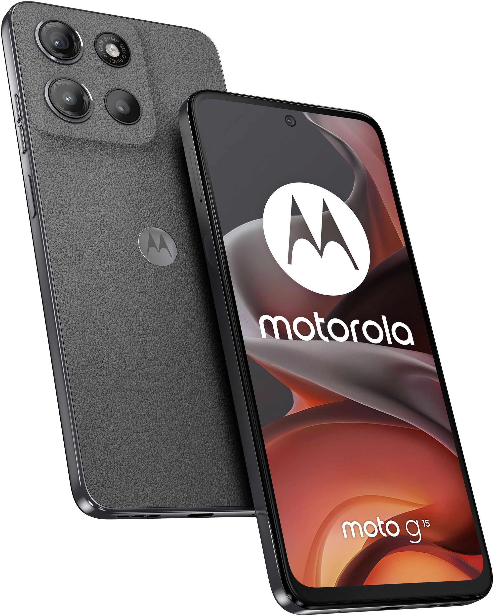 Motorola Smartphone »moto g15«, grau