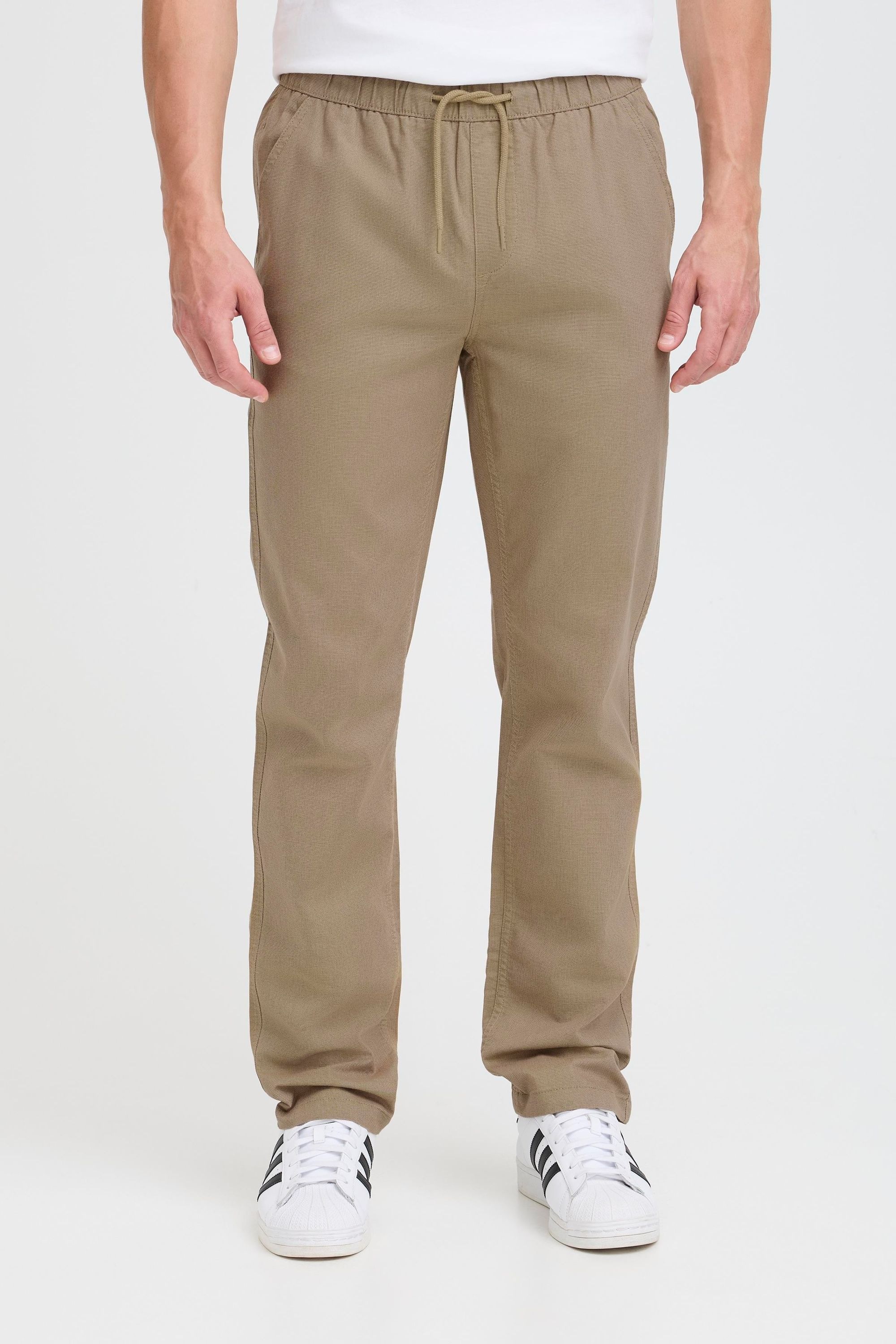 Chinohose BLEND "Chinohose BHBraza", Herren, Gr. 30, Länge 32, beige (dune), Obermaterial: 84% Baumwolle CO. 16% Polyester PES., Hosen Chinohose