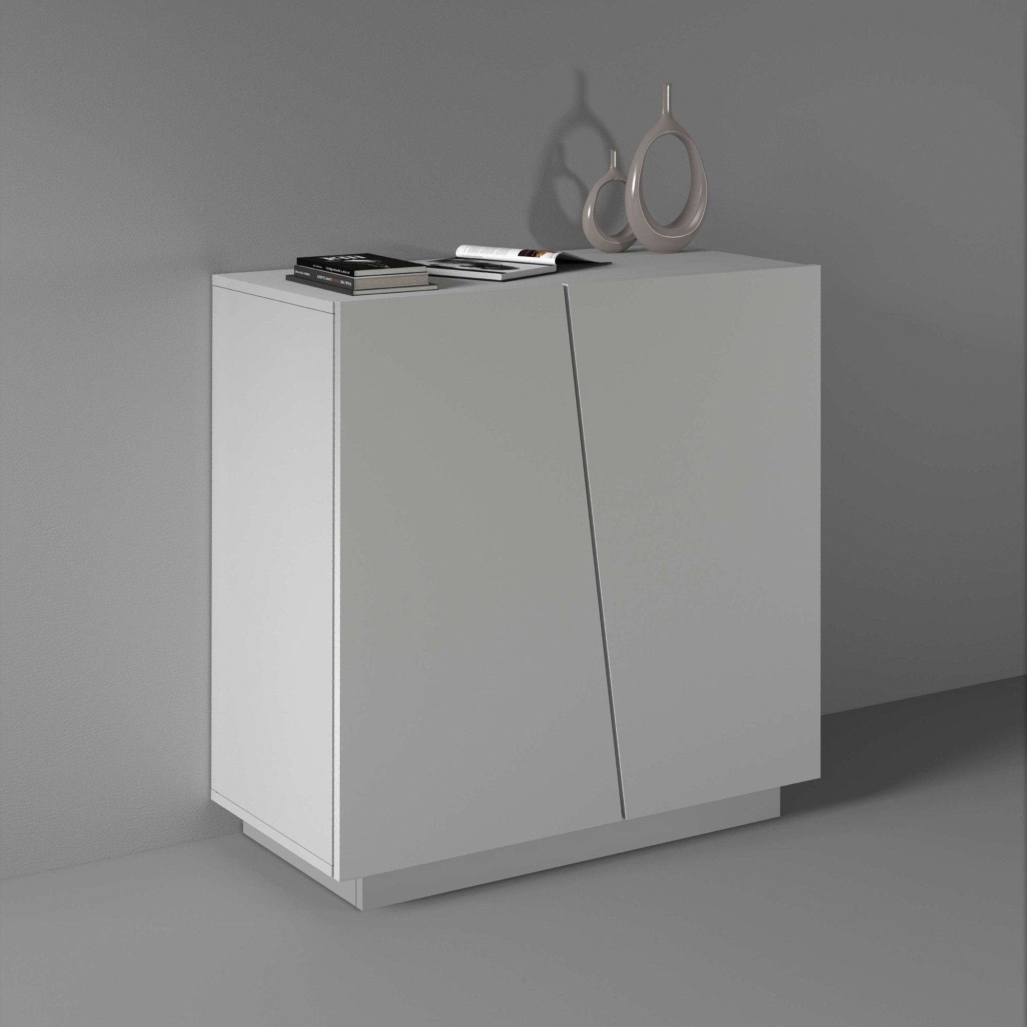 INOSIGN Aktenschrank »Vega, Mehrzweckschrank, Büroschrank, mit 2 Türen«, & verstellbaren Einlegeböden, Höhe 86 oder 166 cm, Made in Italy