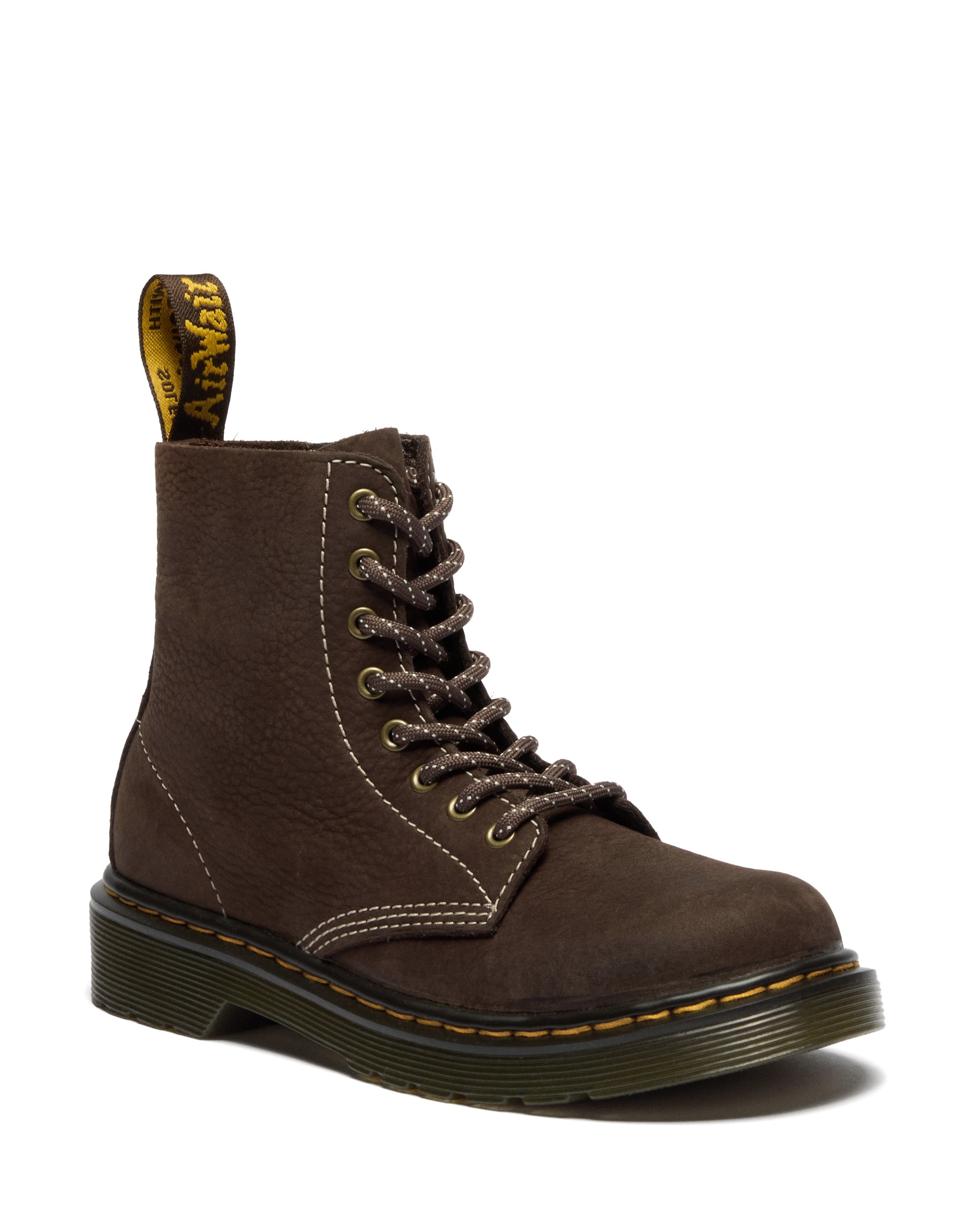 DR. MARTENS Schnürstiefel »8 Eye Boot ROMARIO«  Kinderschuh, Freizeitstiefel mit zusätzlichem Innenreißverschluss