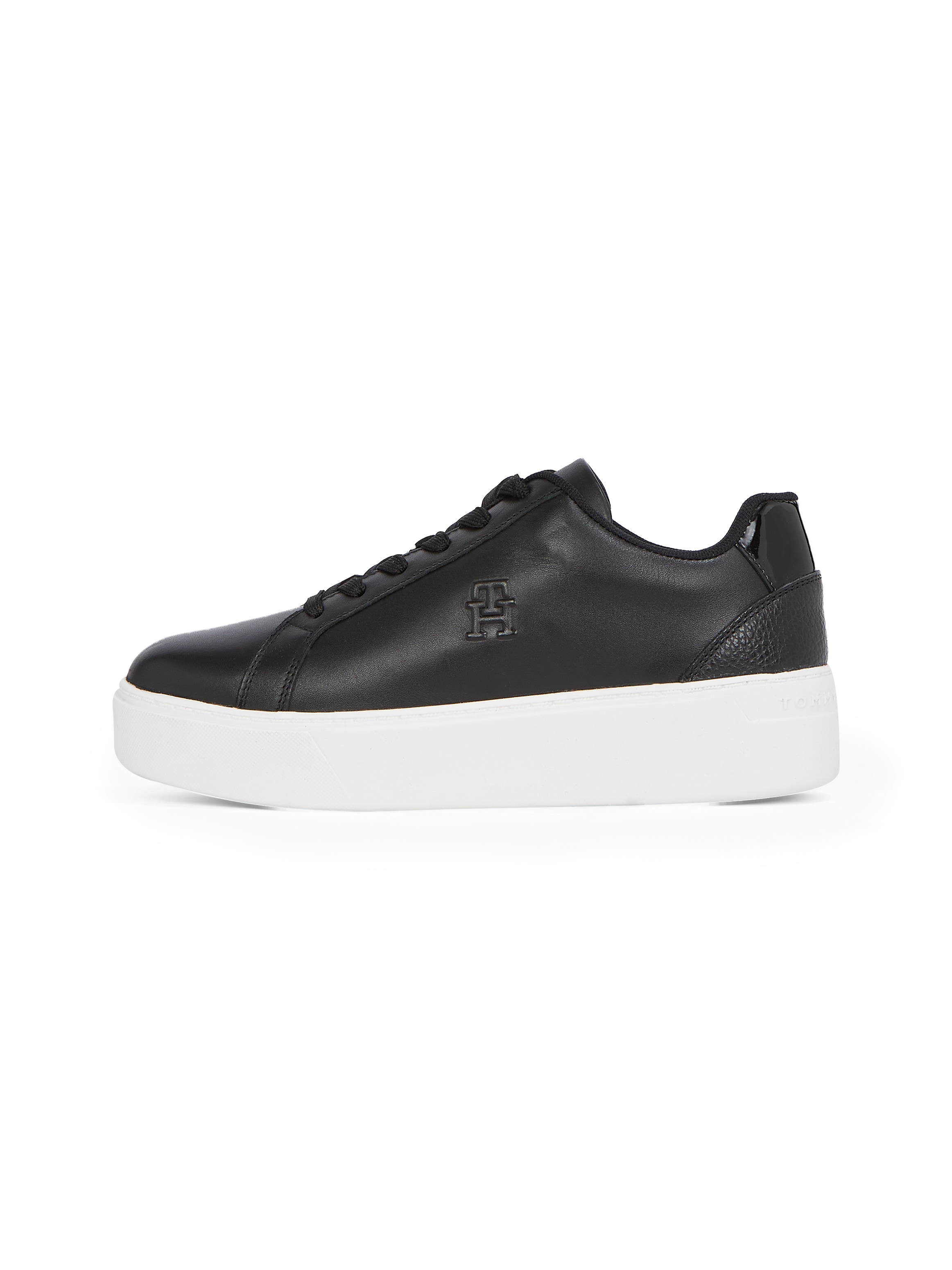 Plateausneaker »TH PLATFORM COURT SNEAKER«, Freizeitschuh, Halbschuh, Schnürschuh,...